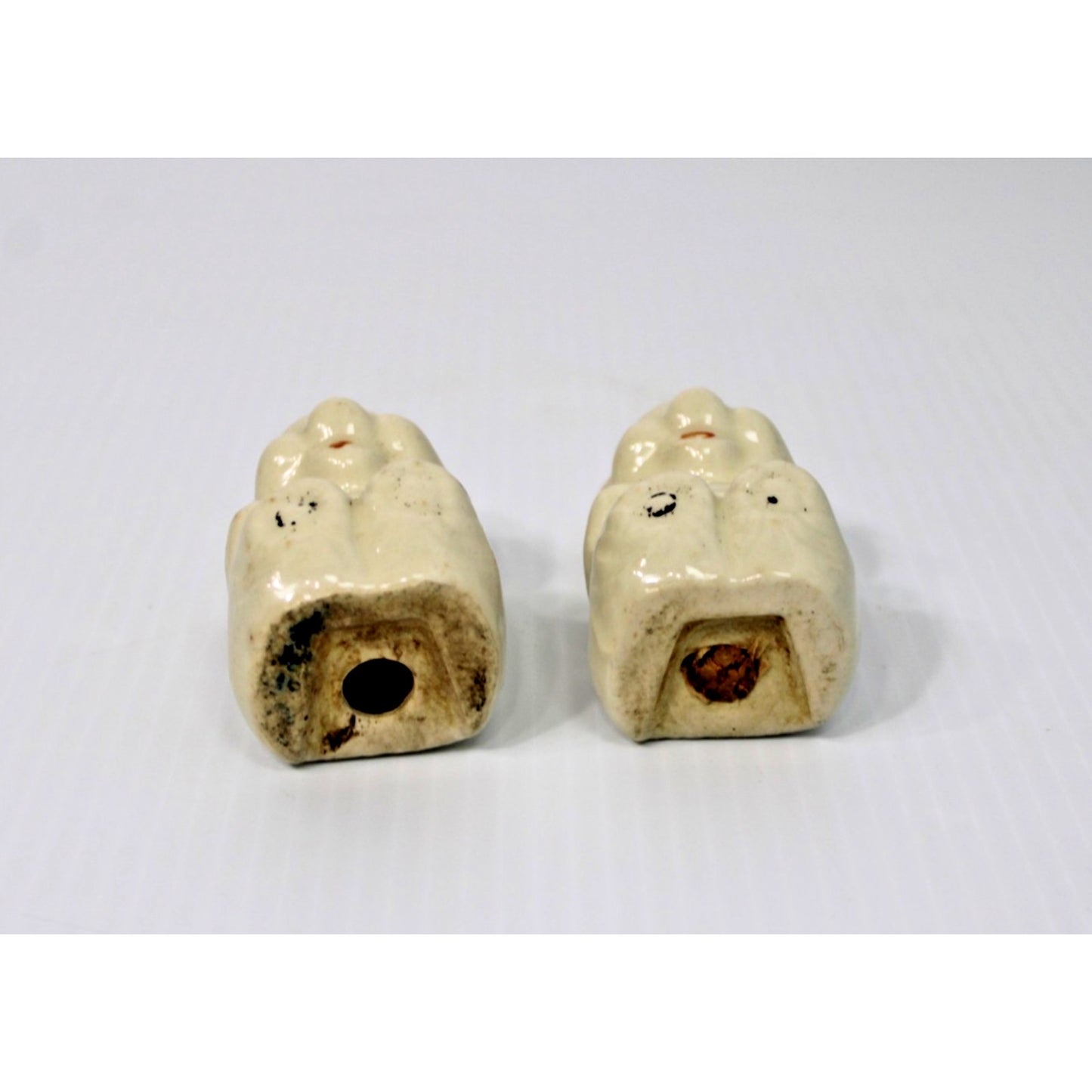 Kitschy Vintage 1950s Shawnee Ceramic Baby Bear Salt & Pepper Shakers Set