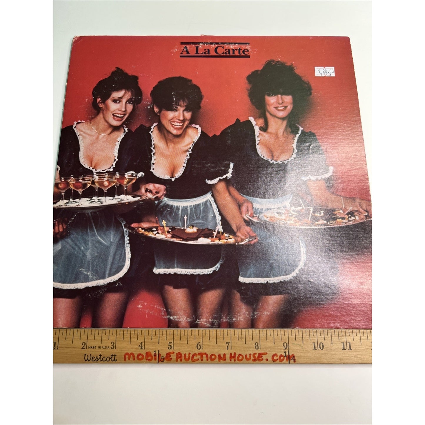 A La Carte 1979 Warner PROMO 2 LP B-52's Robert Palmer Mavis Staples GATEFOLD