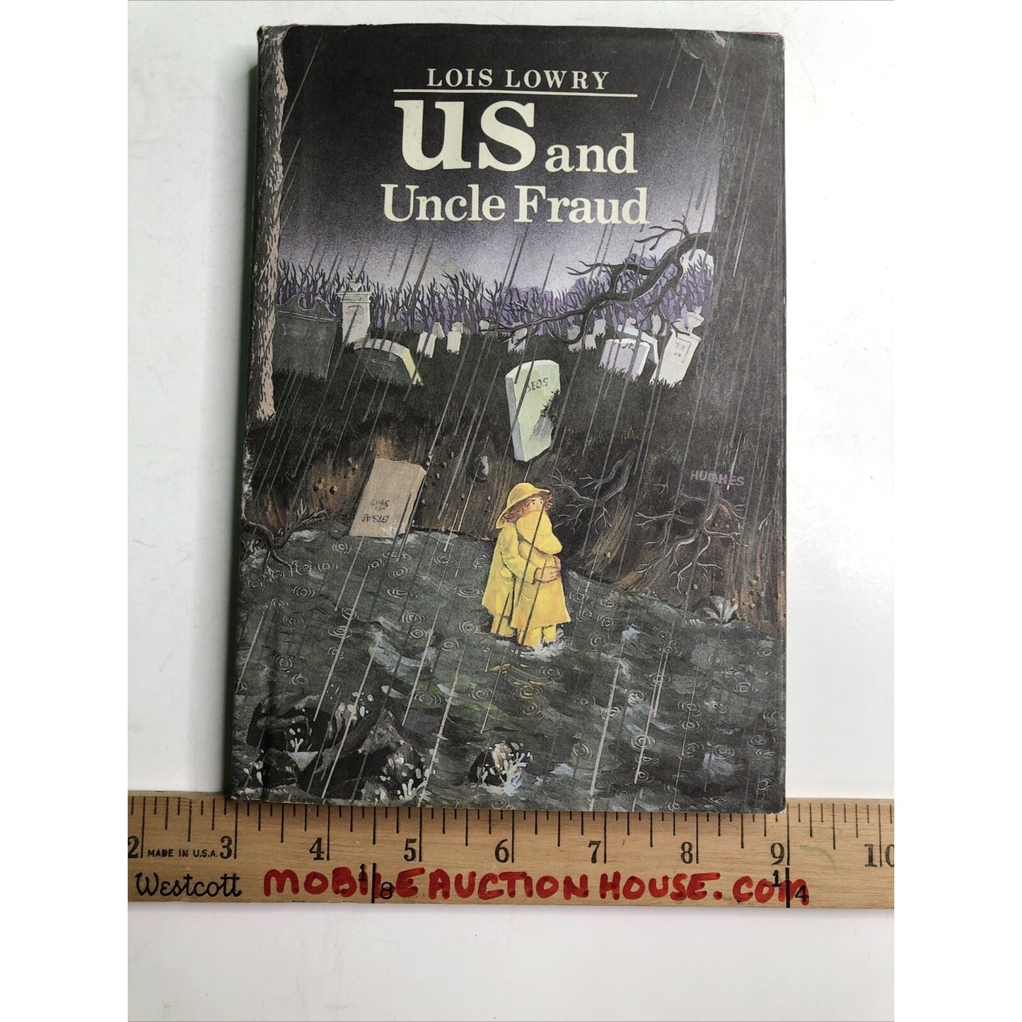 Us and Uncle Fraud by Lois Lowry 1984 HC DJ SIGNED BY AUTHOR