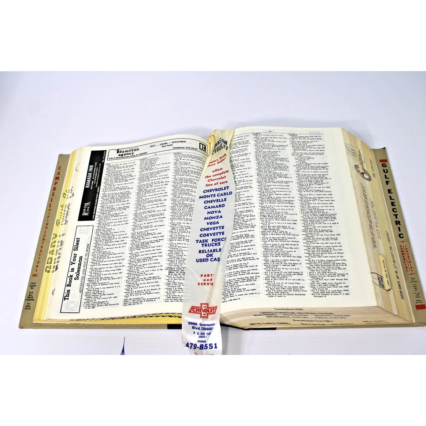 1978 R. L. Polk Mobile County Alabama City Directory Advertising History AL