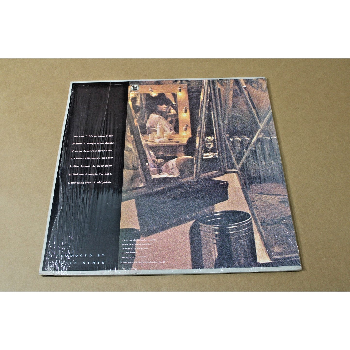 1977 Asylum Records "Simple Dreams"- Linda Ronstadt, Blue Bayou, Dolly Parton