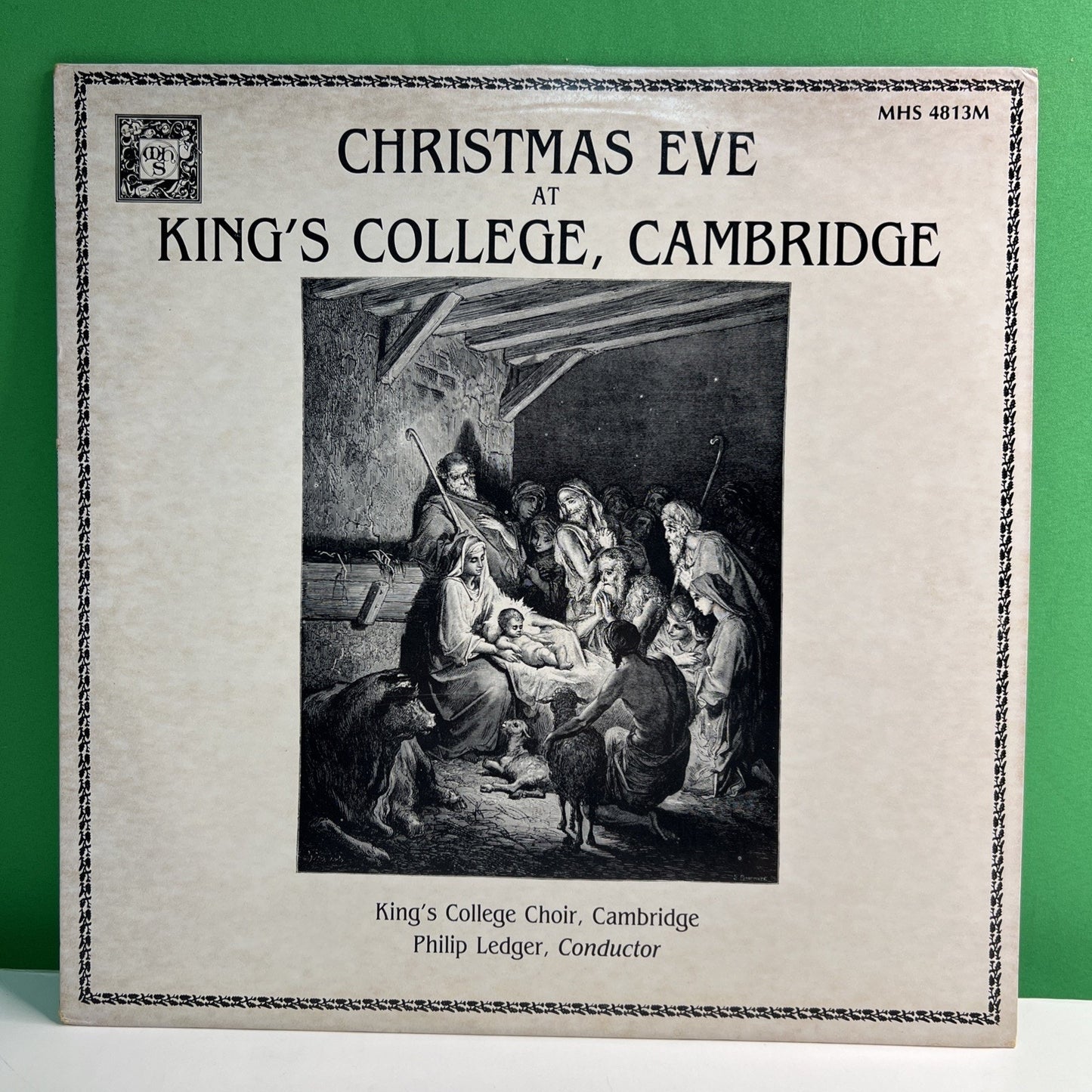 MHS 4813M Christmas Eve At King’s College Choir Cambridge 1983 LP Vinyl Record