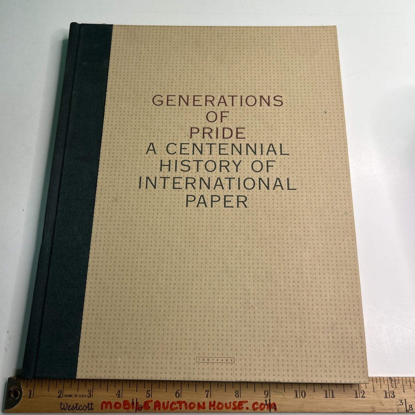 Generations of Pride: A Centennial History of International Paper 1998 HC