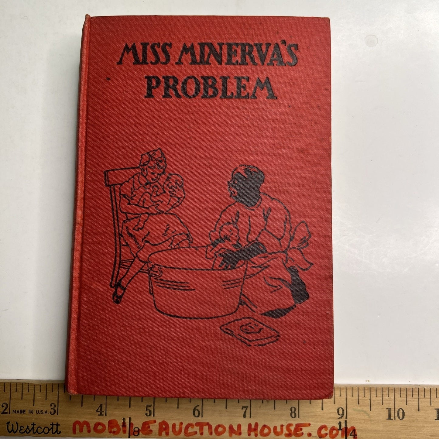 RARE 1936 1st Edition of Miss Minerva's Problem by Emma Speed Sampson HC Illus.