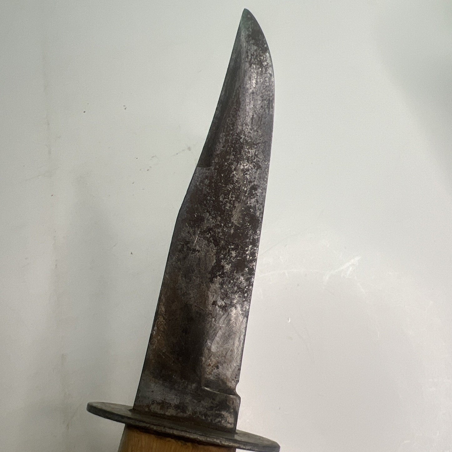 COLONIAL Prov. USA ELK Fixed Blade HUNTING KNIFE with Sheath Vintage