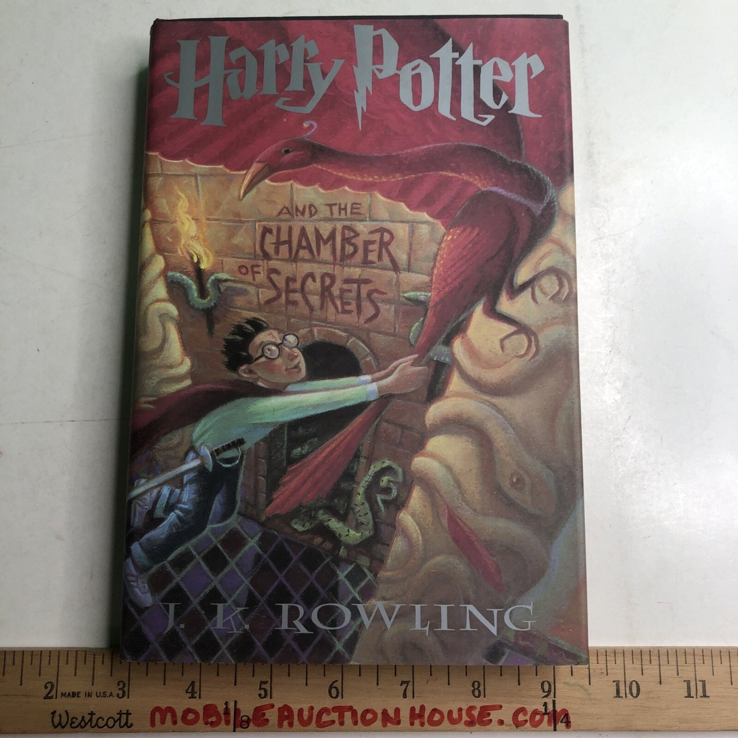 Harry Potter and the Chamber of Secrets 1st U.S. Ed. with RARE Printing Errors