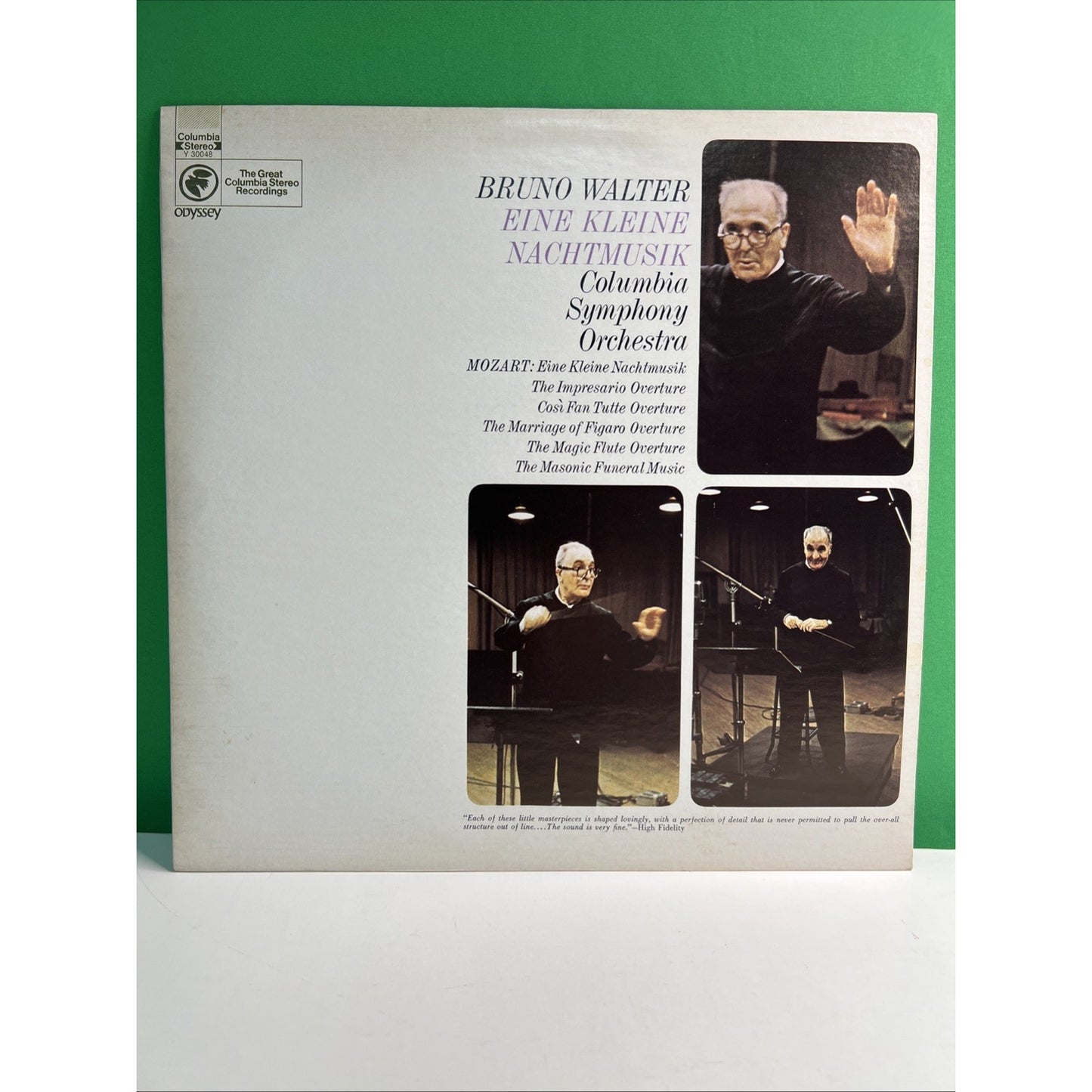 Bruno Walter - Eine Kleine Nachtmusik - Columbia Symphony Orchestra VG
