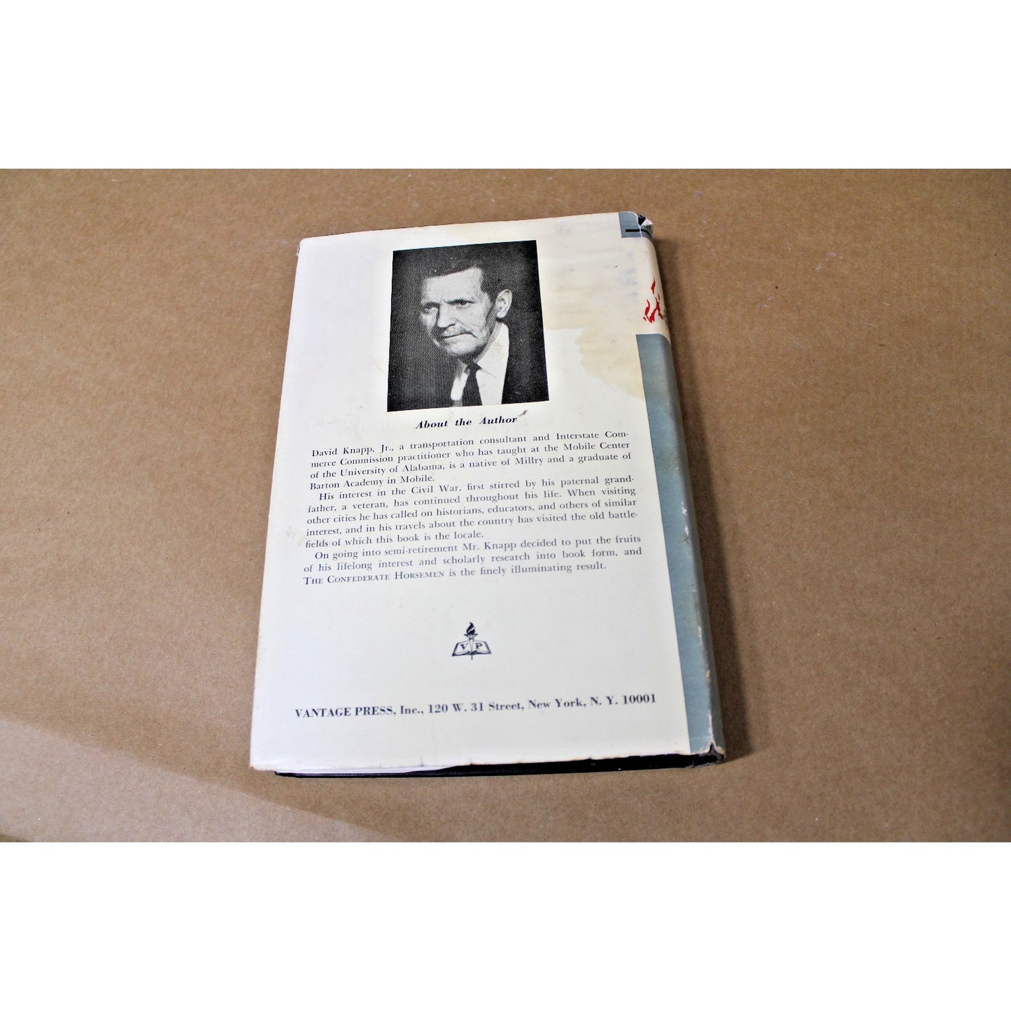 1966 Signed First Edition, The Confederate Horsemen, David Knapp, Jr, Mobile, AL