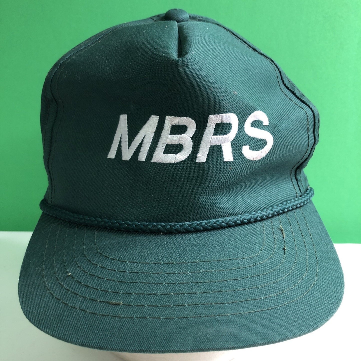Vintage MBRS Logo Snap Back Cotton Polyester Ball Cap Hat