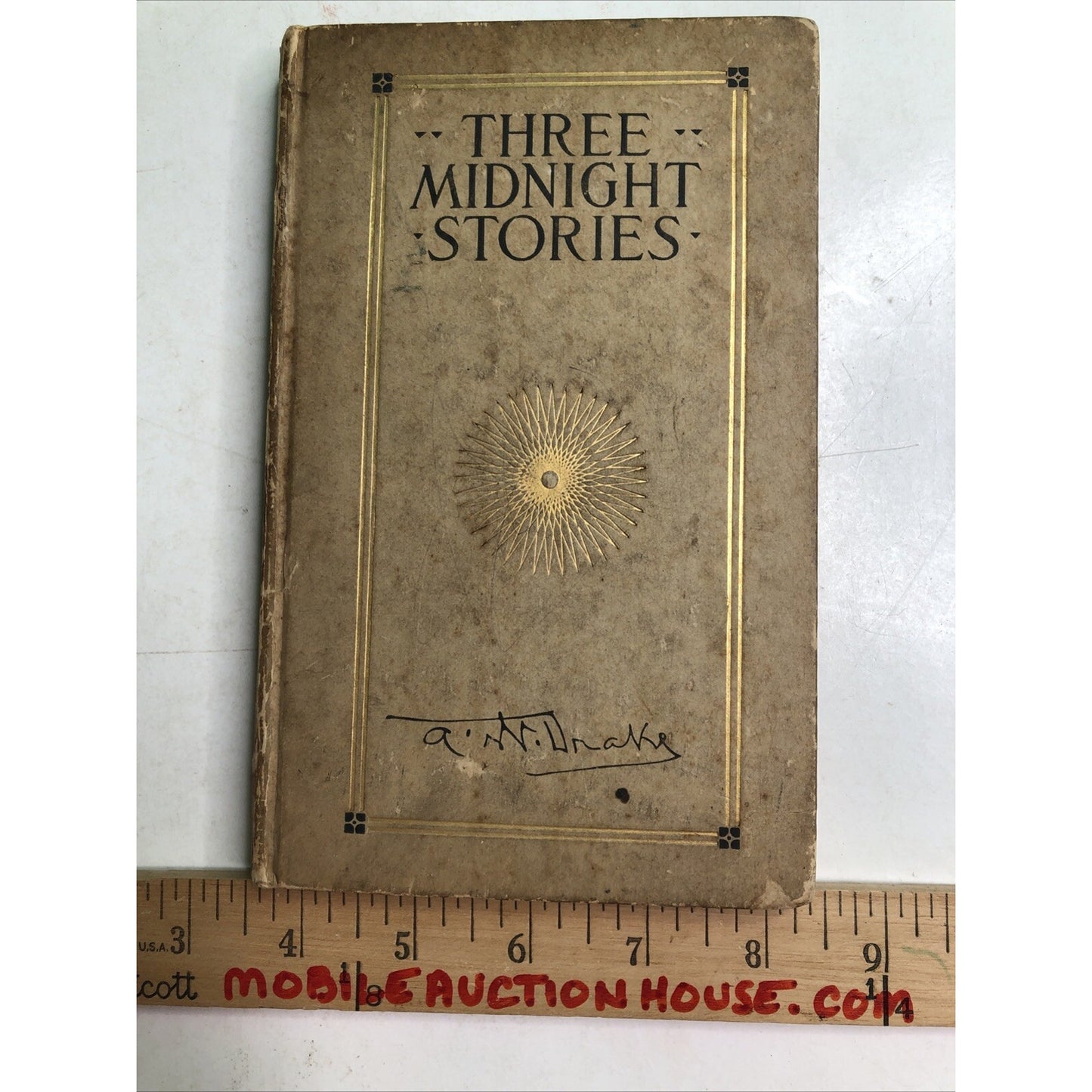 1916 Three Midnight Stories by Alexander M. Drake Limited Edition #346/500 HC