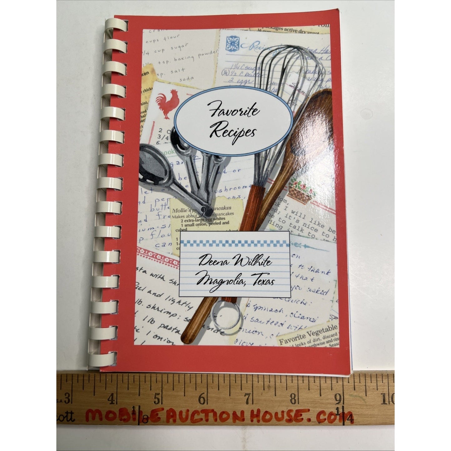 2012 SIGNED Deena G. Wilhite Cookbook Magnolia Texas