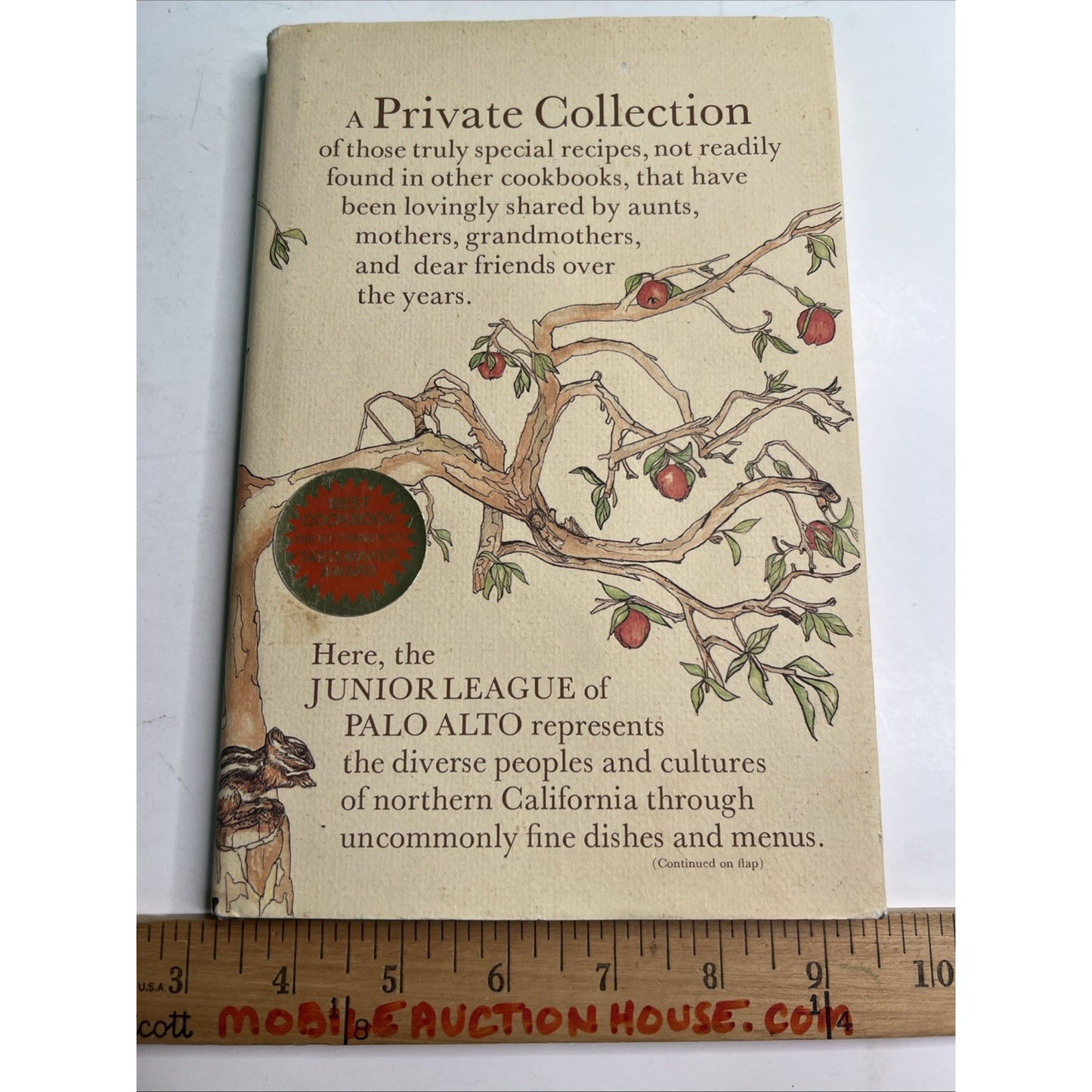PRIVATE COLLECTION RECIPES JUNIOR LEAGUE PALO ALTO Bonnie Stewart Mickelson HC