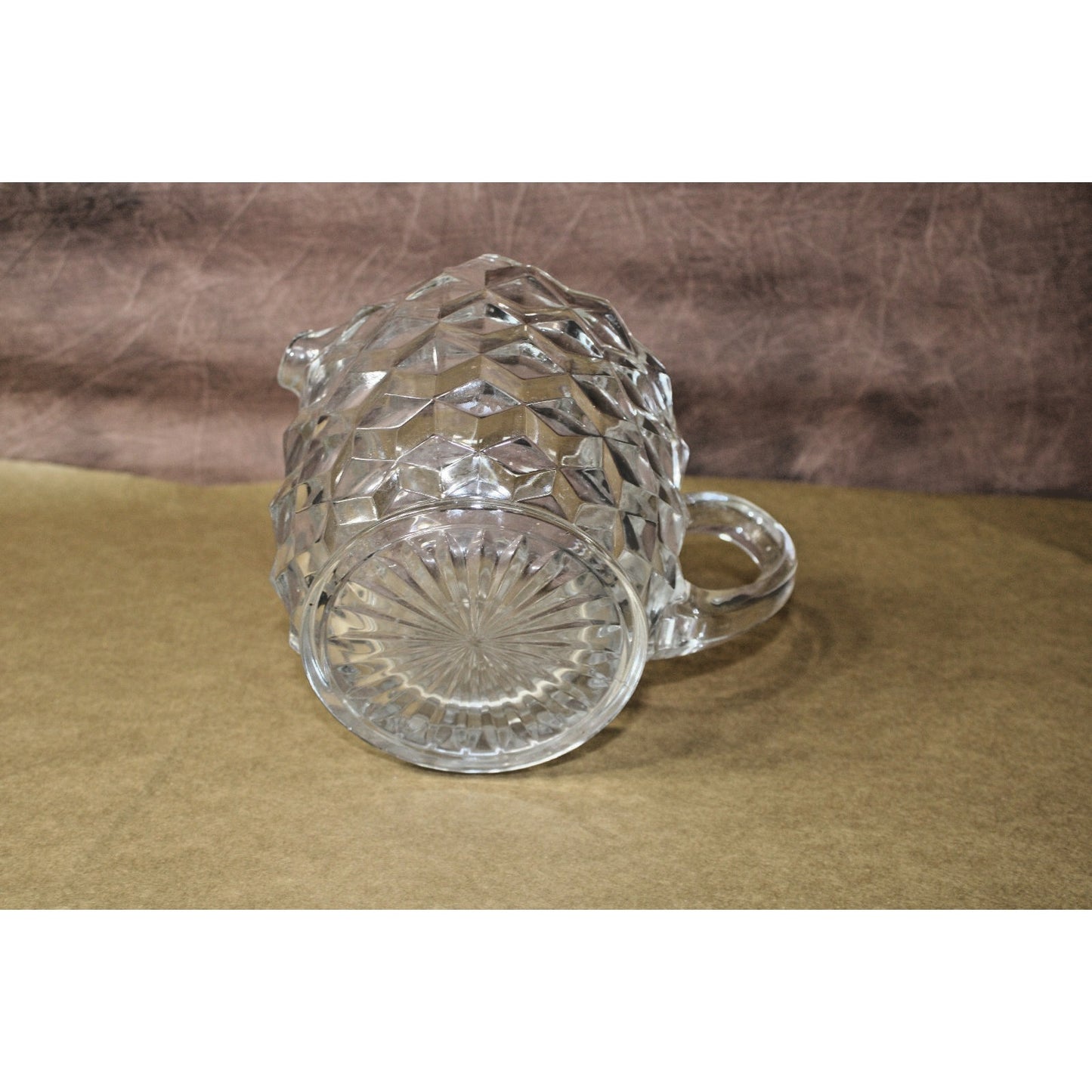 American Fostoria Small Pitcher, Drip Free Ice Lip, 6.5 inches, 48 oz