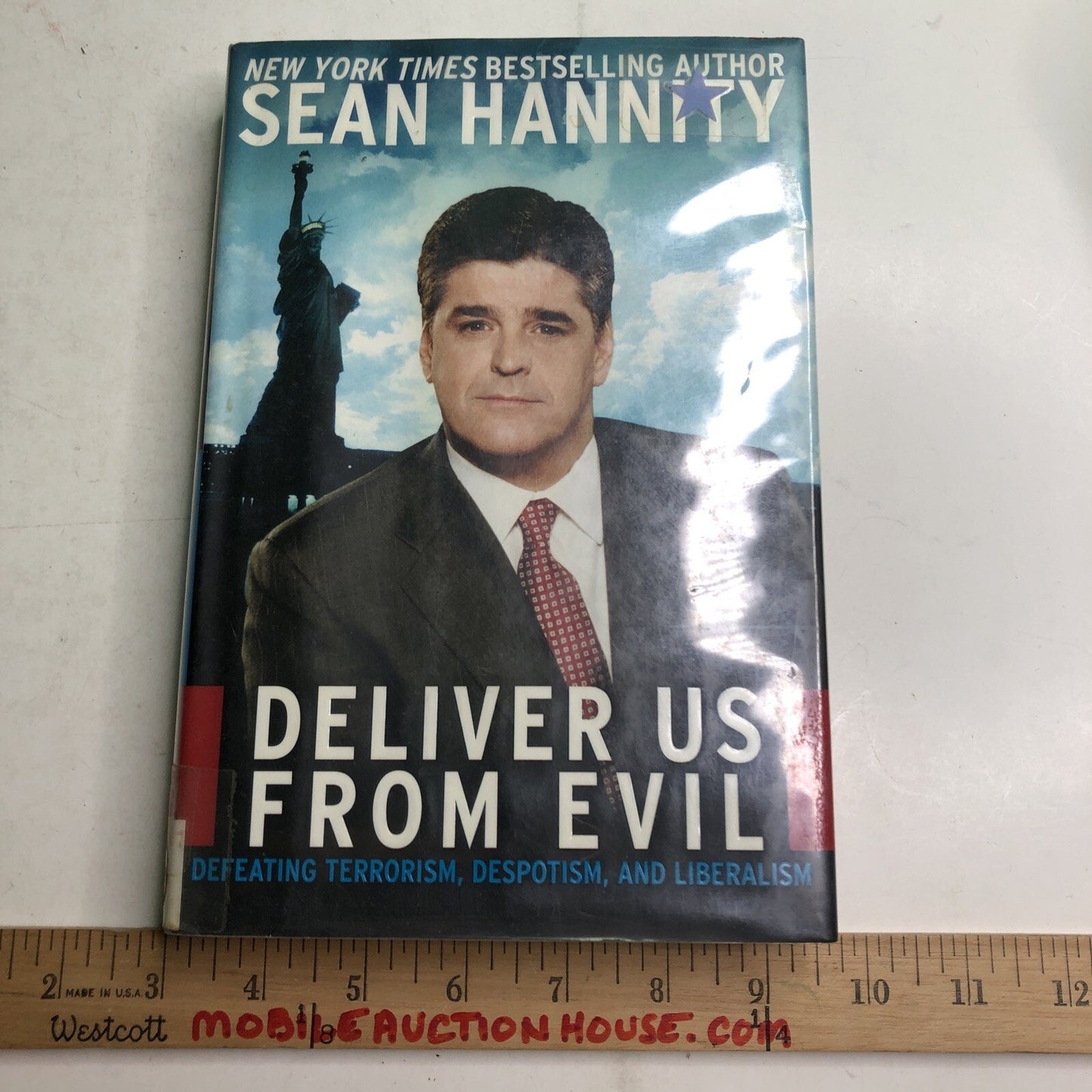 Sean Hannity Deliver Us From Evil 2004 HC DJ 1ST EDITION EX LIBRARY