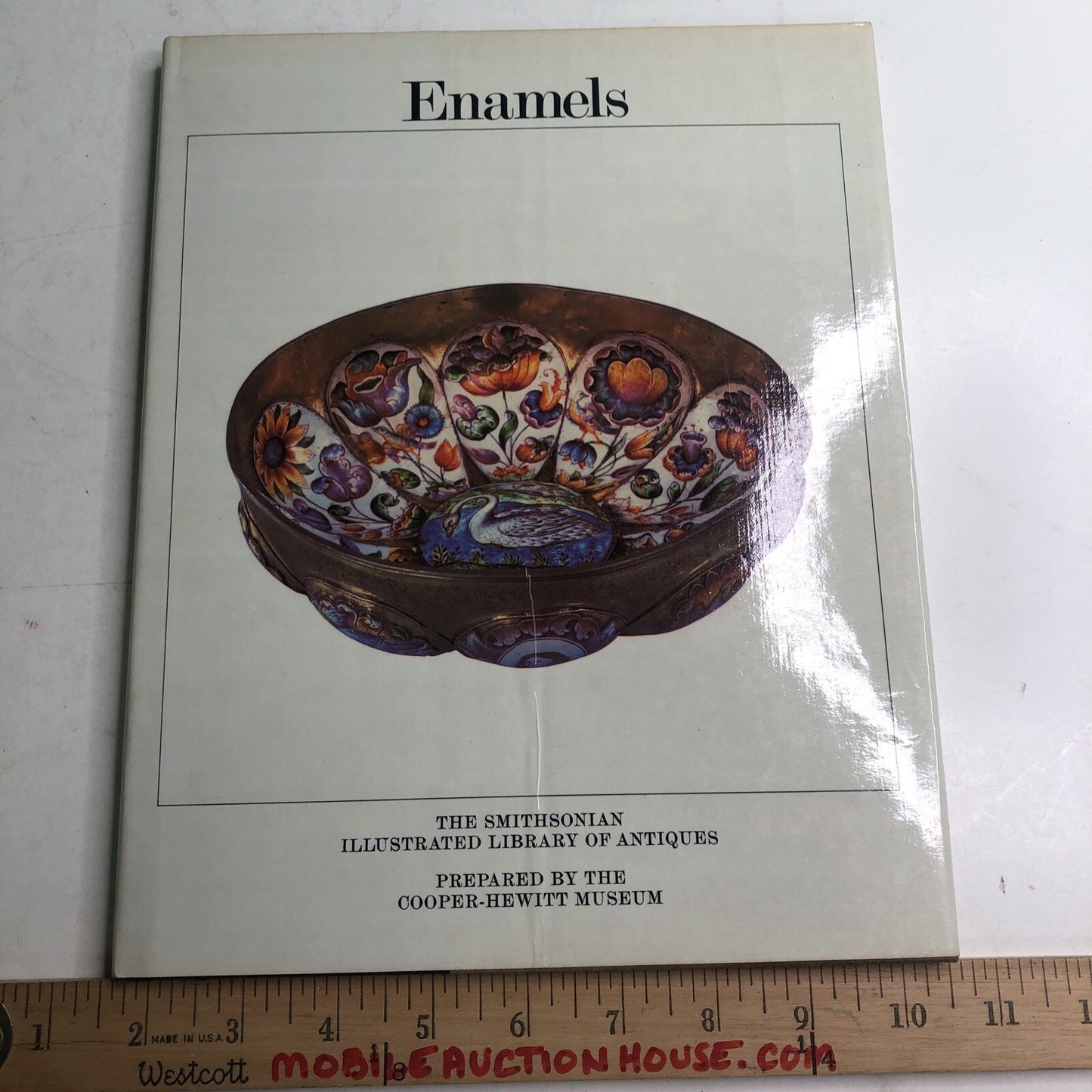 Vintage Smithsonian Institution Book Cooper-Hewitt Museum Enamels - 1983