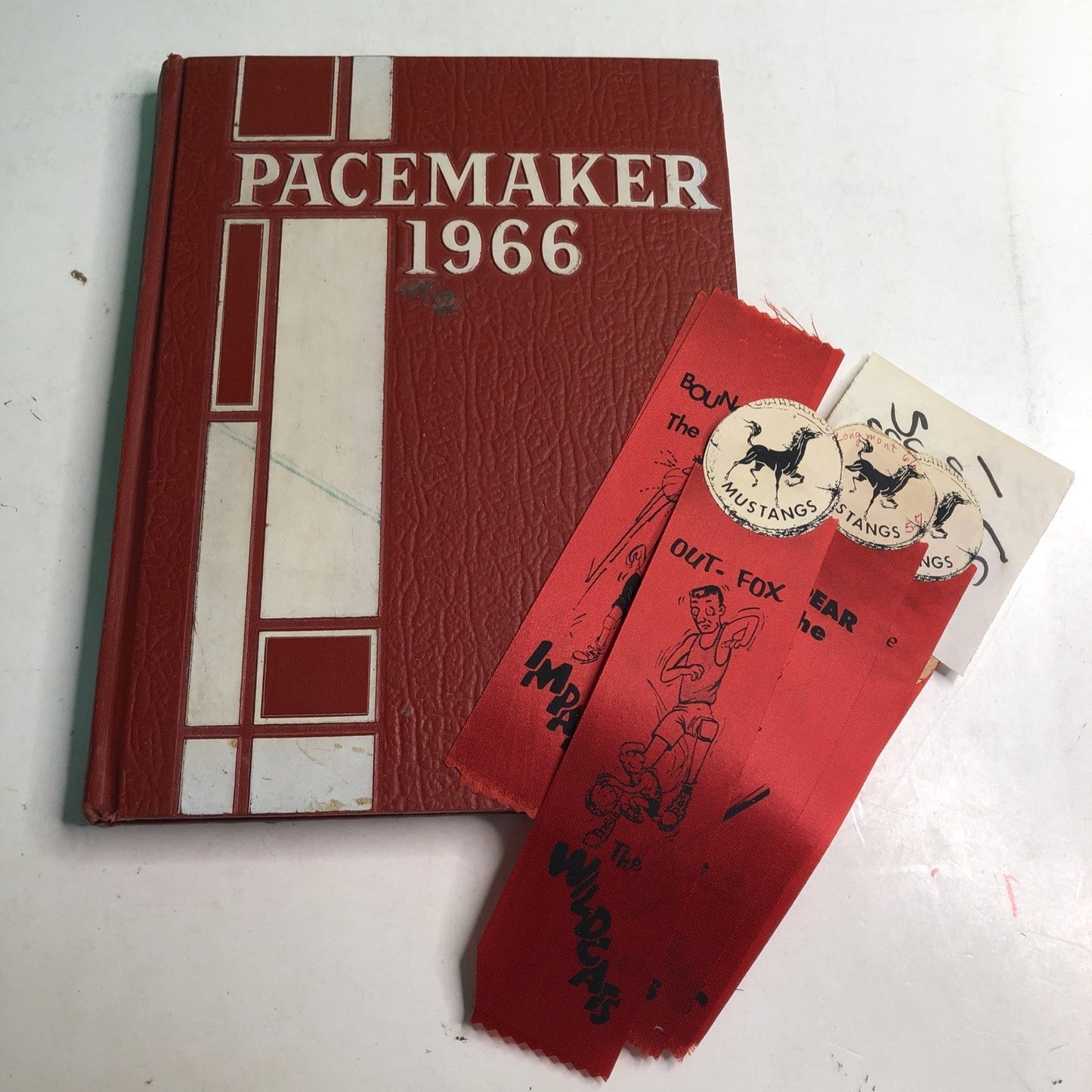1966 Pacemaker YEARBOOK Fort Morgan Colorado And Ephemera