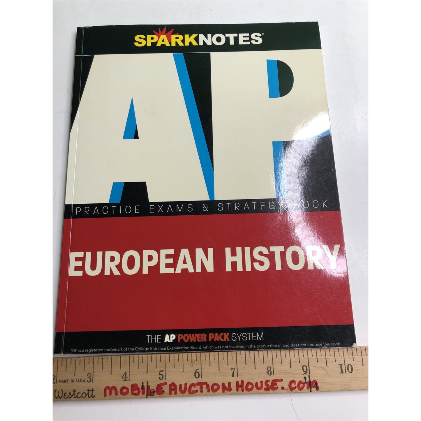 EUROPEAN HISTORY SPARKCHARTS By Sparknotes PB 2006
