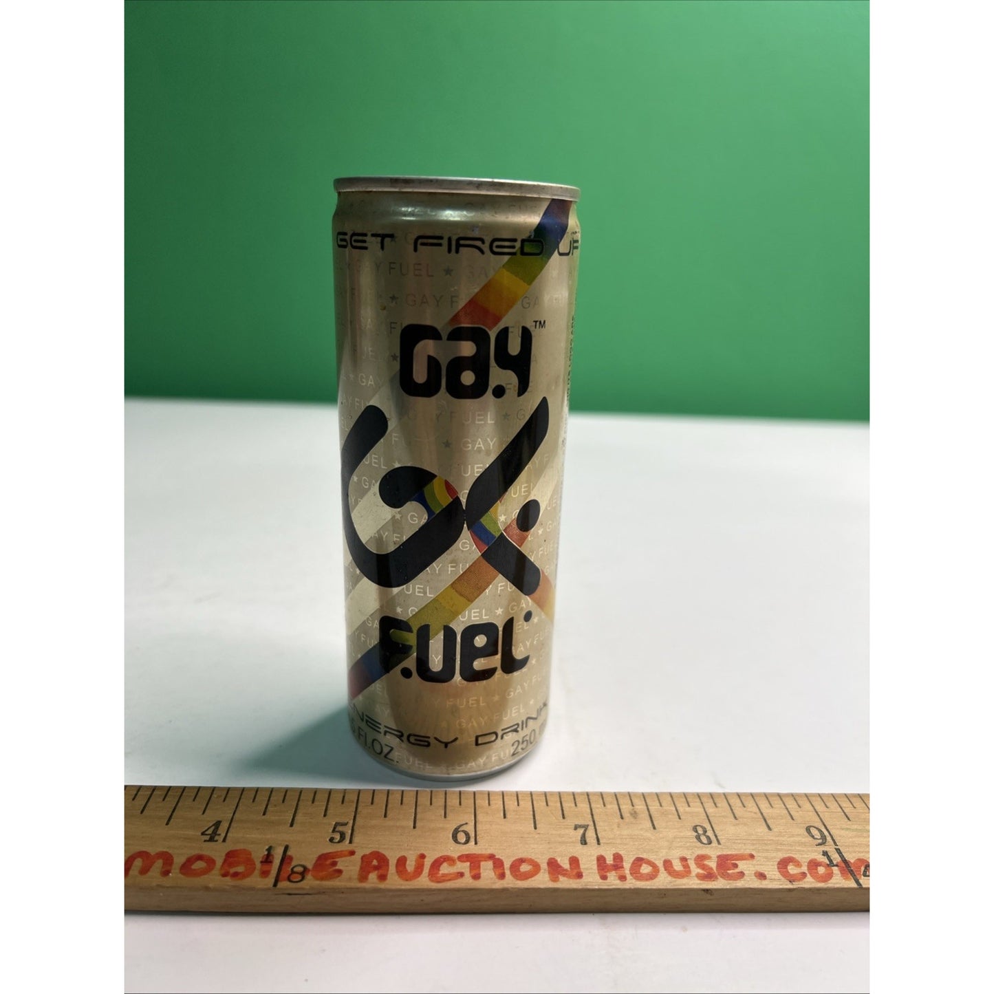 2004 Energy Drink Can Gay Fuel By Specialty Spirits 8.5 Oz Collectible