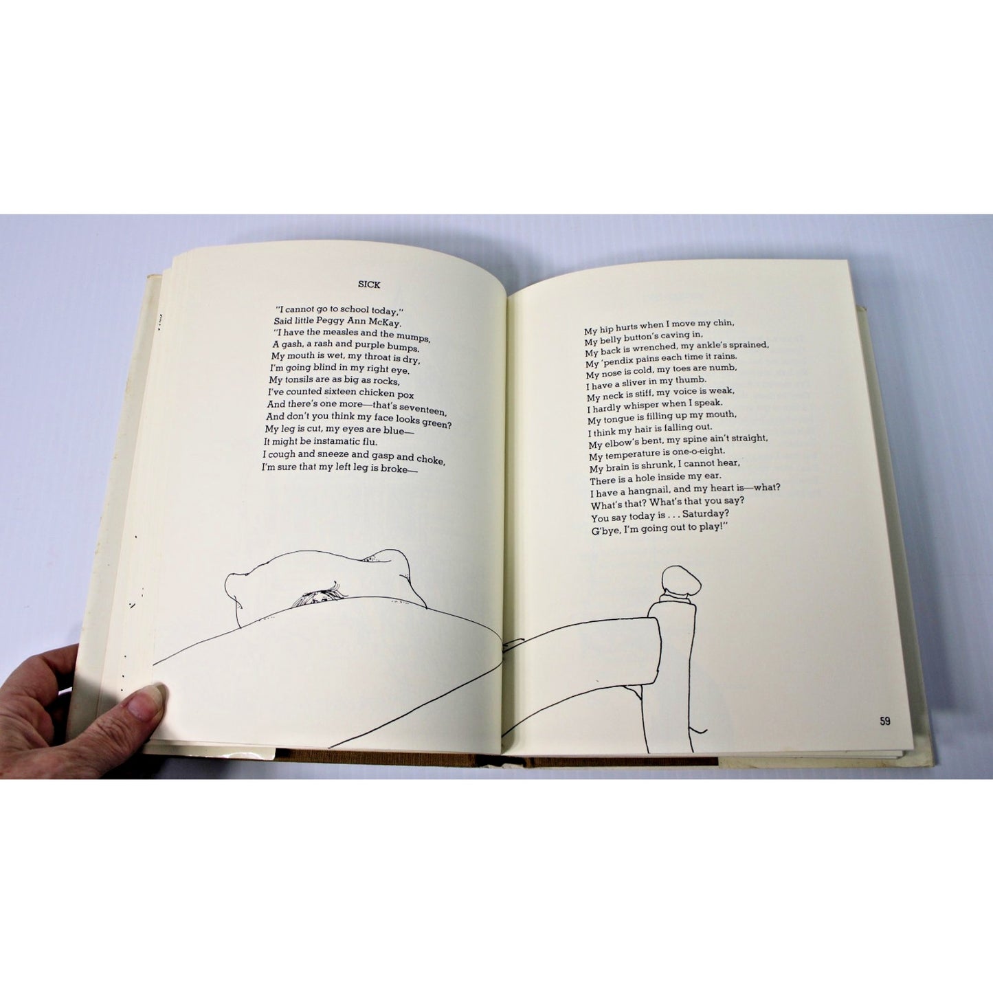 Shel Silverstein: Where the Sidewalk Ends, 1974 First Edition, November Printing