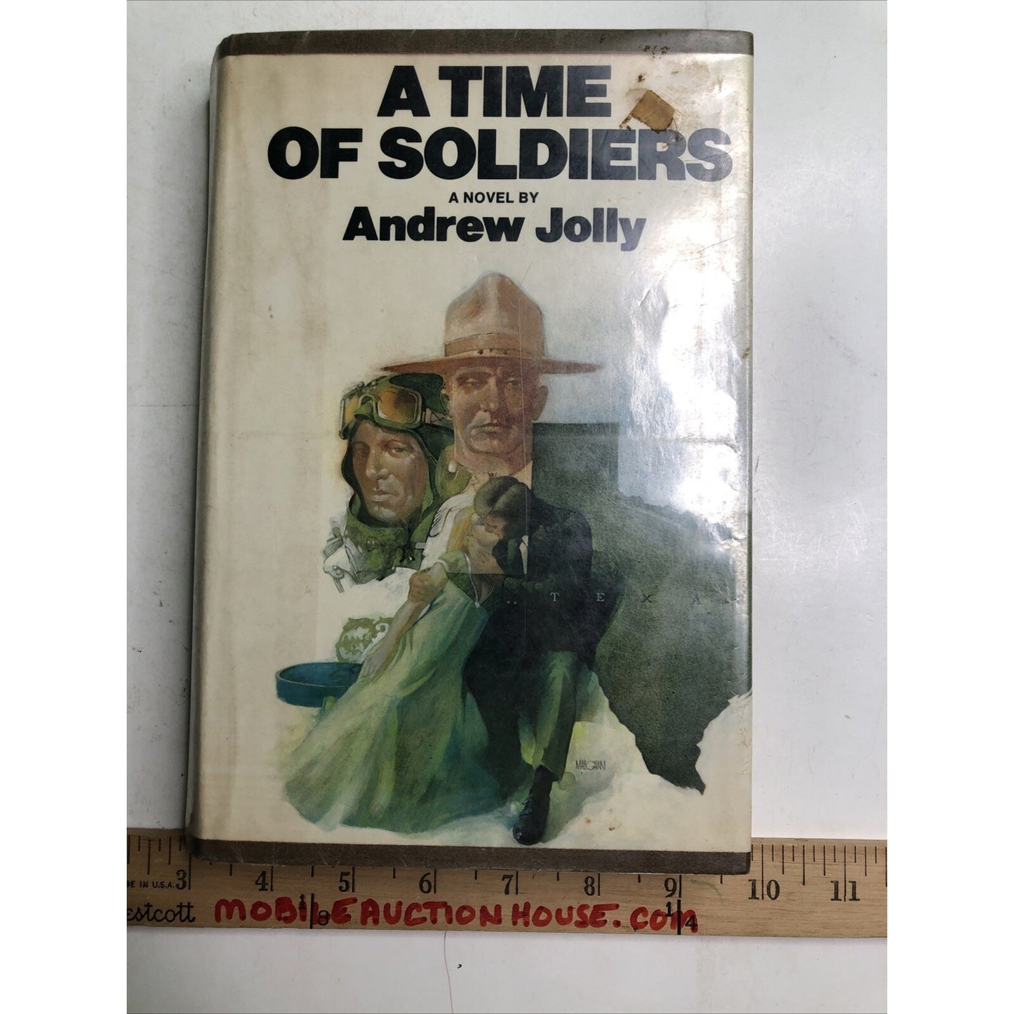 A Time of Soldiers by Andrew Jolly 1976 Hardcover Dust Jacket Ex Library 1st Ed