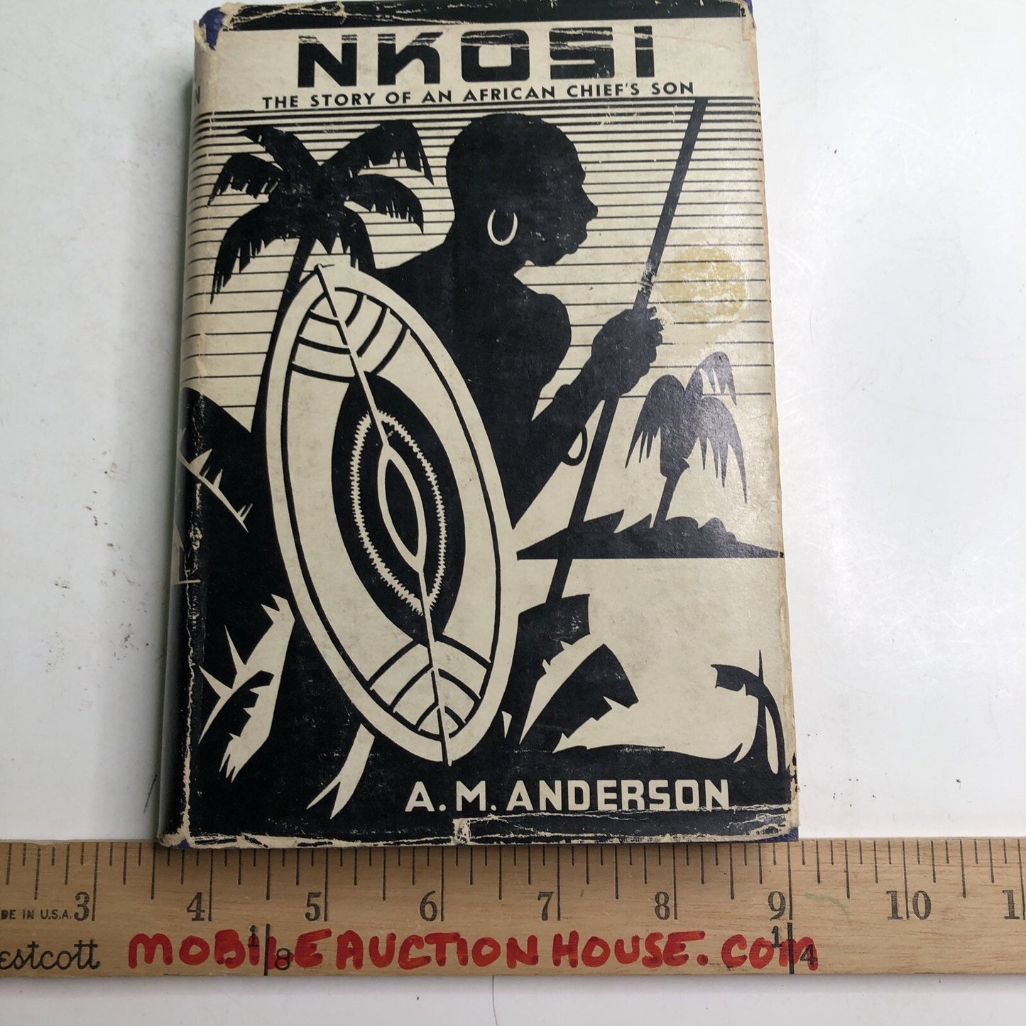 A. M. Anderson NKOSI Story of an African Chief's Son 1938 The Warner Press, IN