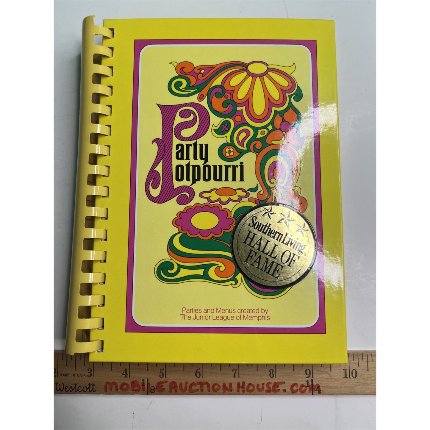 Party Potpourri Cookbook Junior League Memphis Tennessee 1994 9th Edition