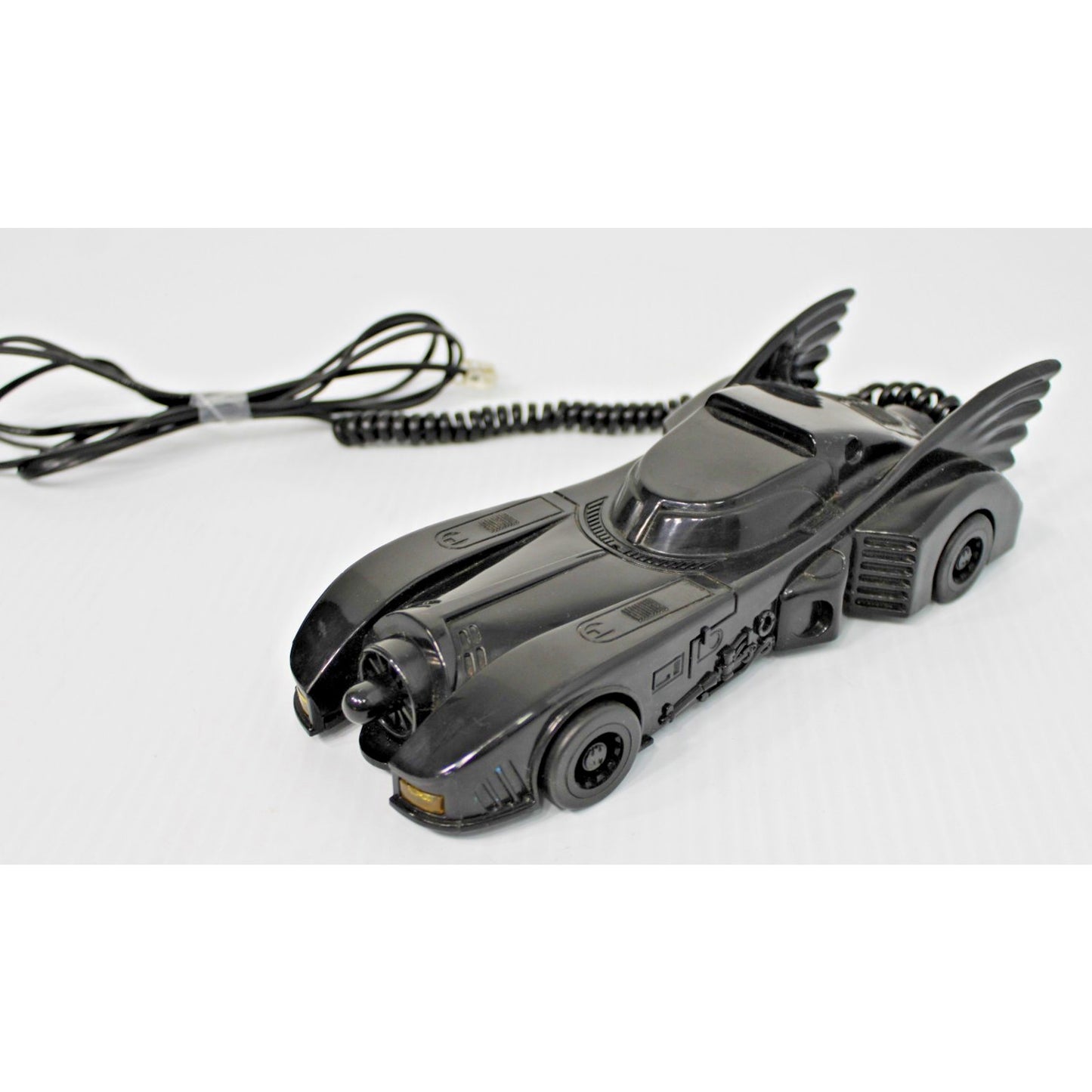 Vintage Batman Phone Batmobile DC Comics Columbia 1989 Landline Telephone 80s