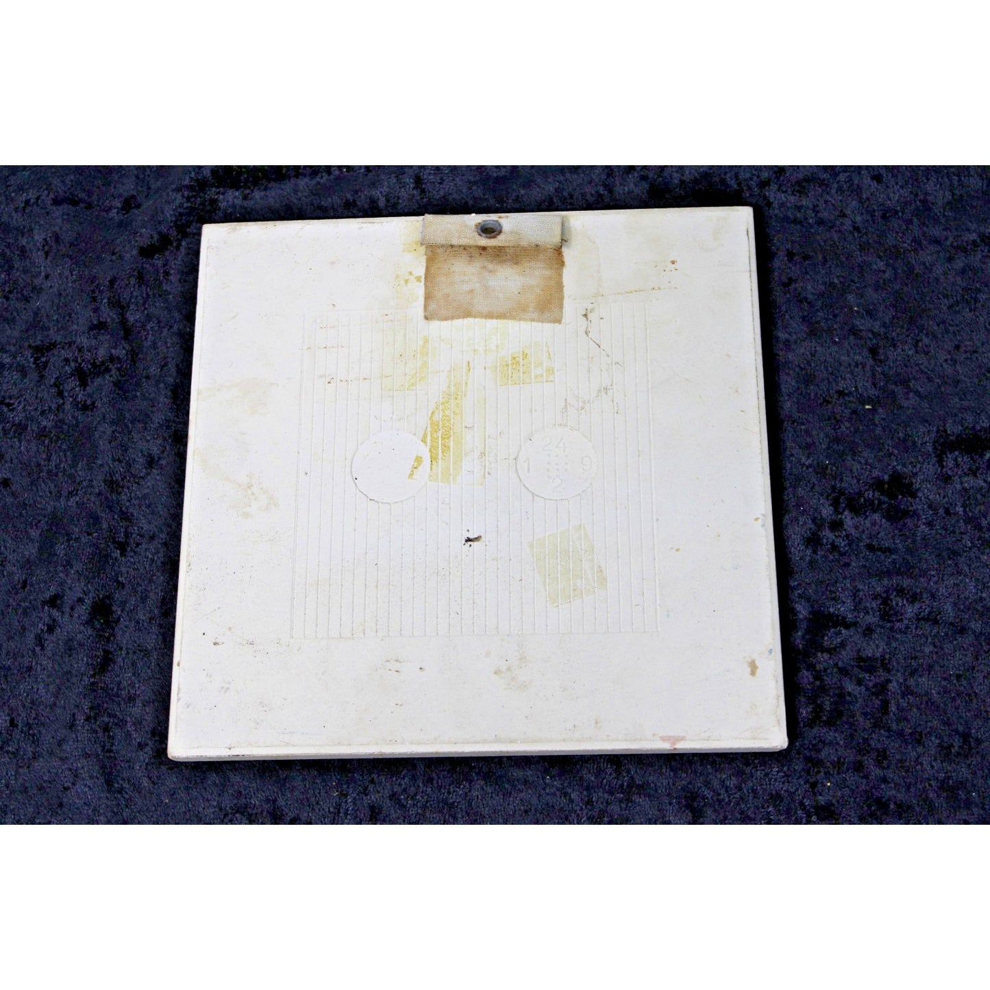 Vintage Blue Delft Ceramic Tile- Solvang, California Windmill Country Farm 6x6"