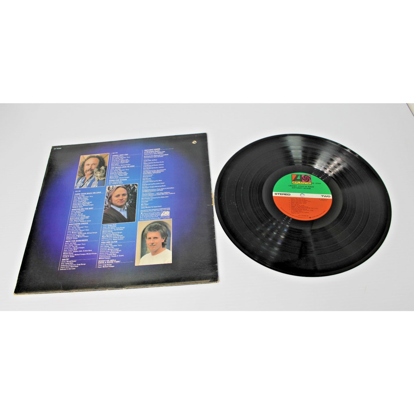 Crosby, Stills & Nash- Daylight Again, 1982 Atlantic SD-19360 LP, VG