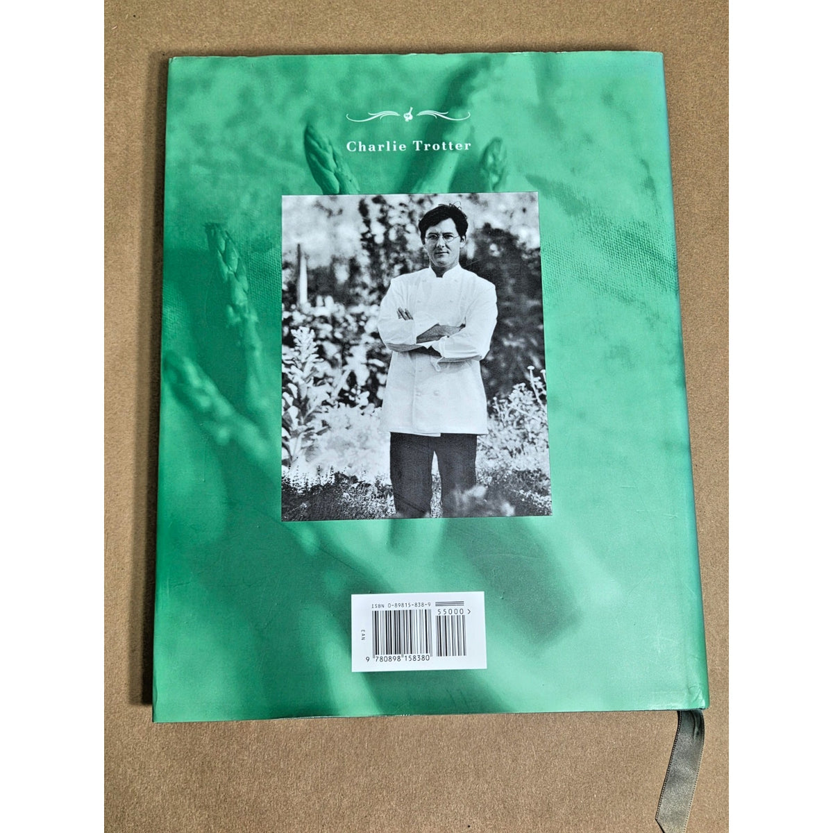 Charlie Trotter’s Vegetables Cookbook- Hardcover Vintage 1st Edition Dust Jacket