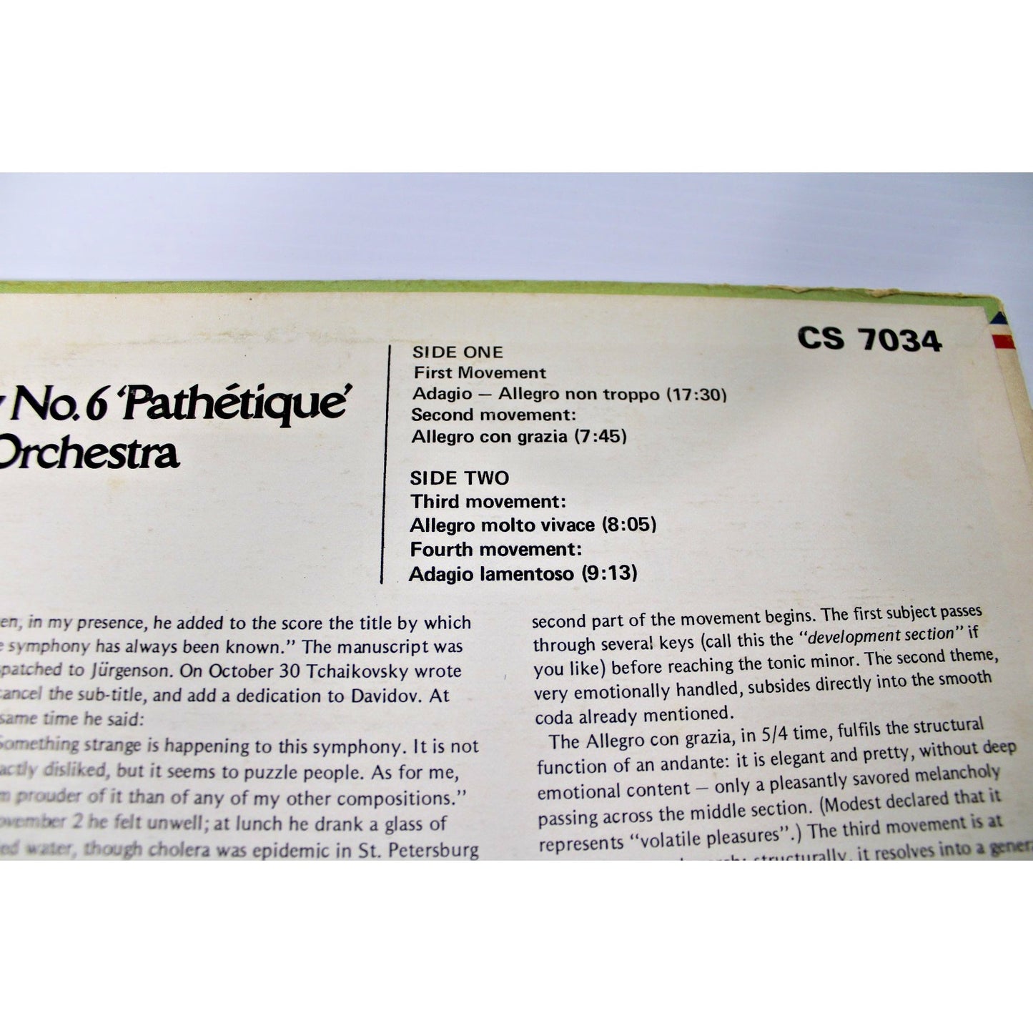 Tchaikovsky Symphony No. 6 Pathetique- Chicago Symphony Orchestra, Georg Solti