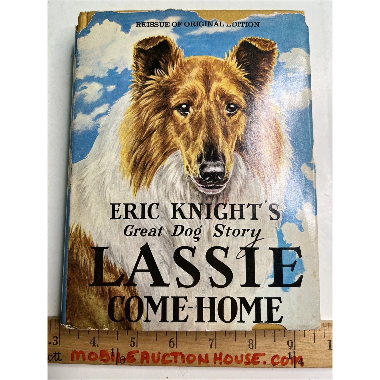 LASSIE COME HOME Eric Knight's Great Dog Story HC DJ 1978 Reissue Of Original Ed