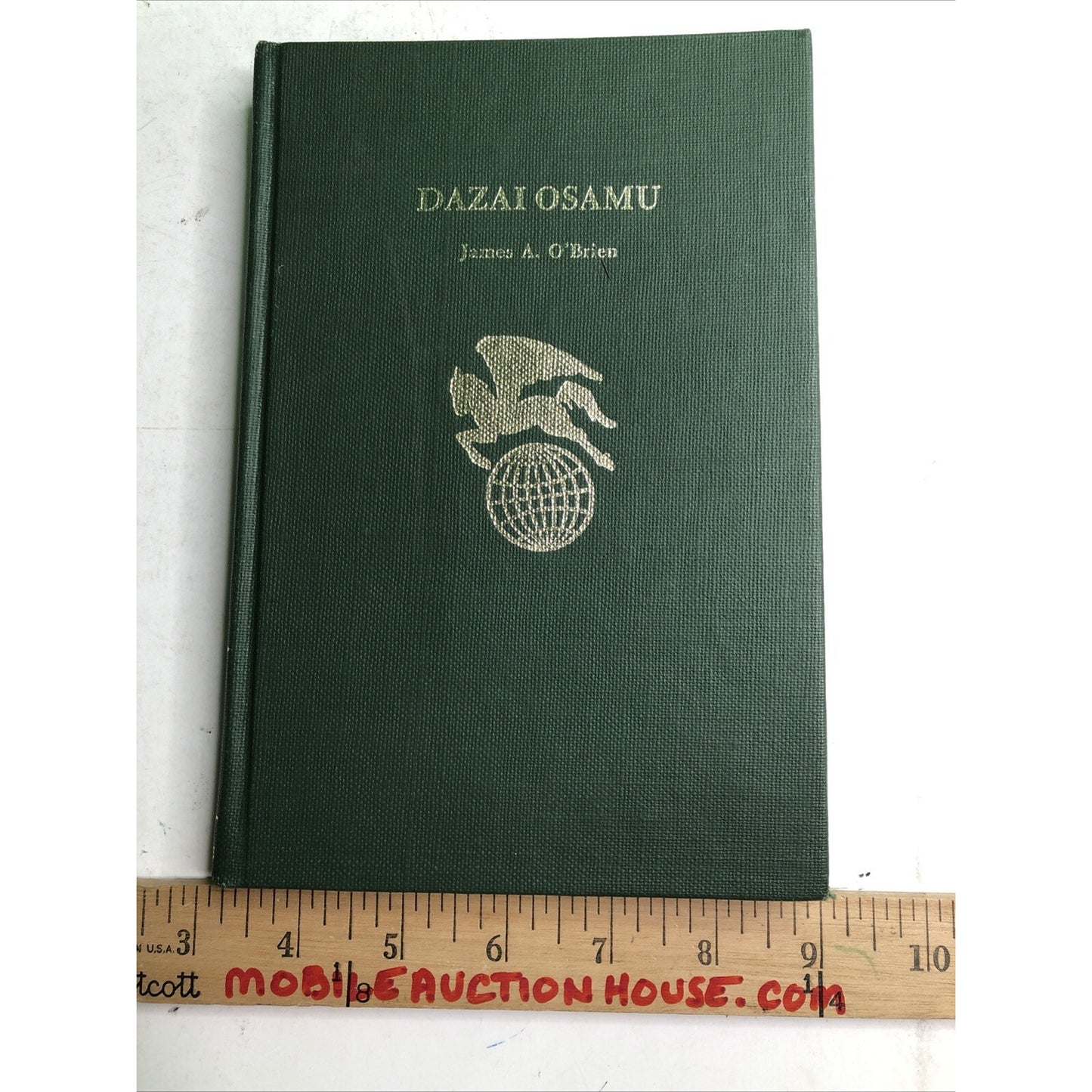 DAZAI OSAMU by James A. O'Brien 1975 #348 TWAS Twayne World Author Series Japan
