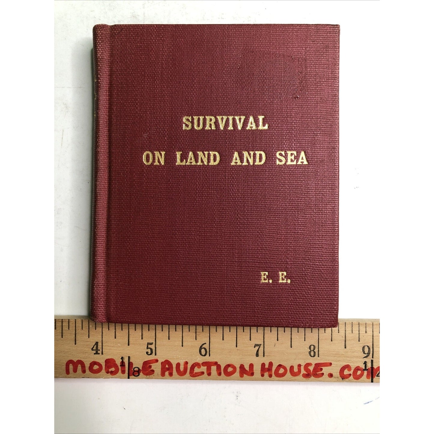 1944 HC Survival on Land and Sea by Smithsonian Naval Intelligence US Navy Illus