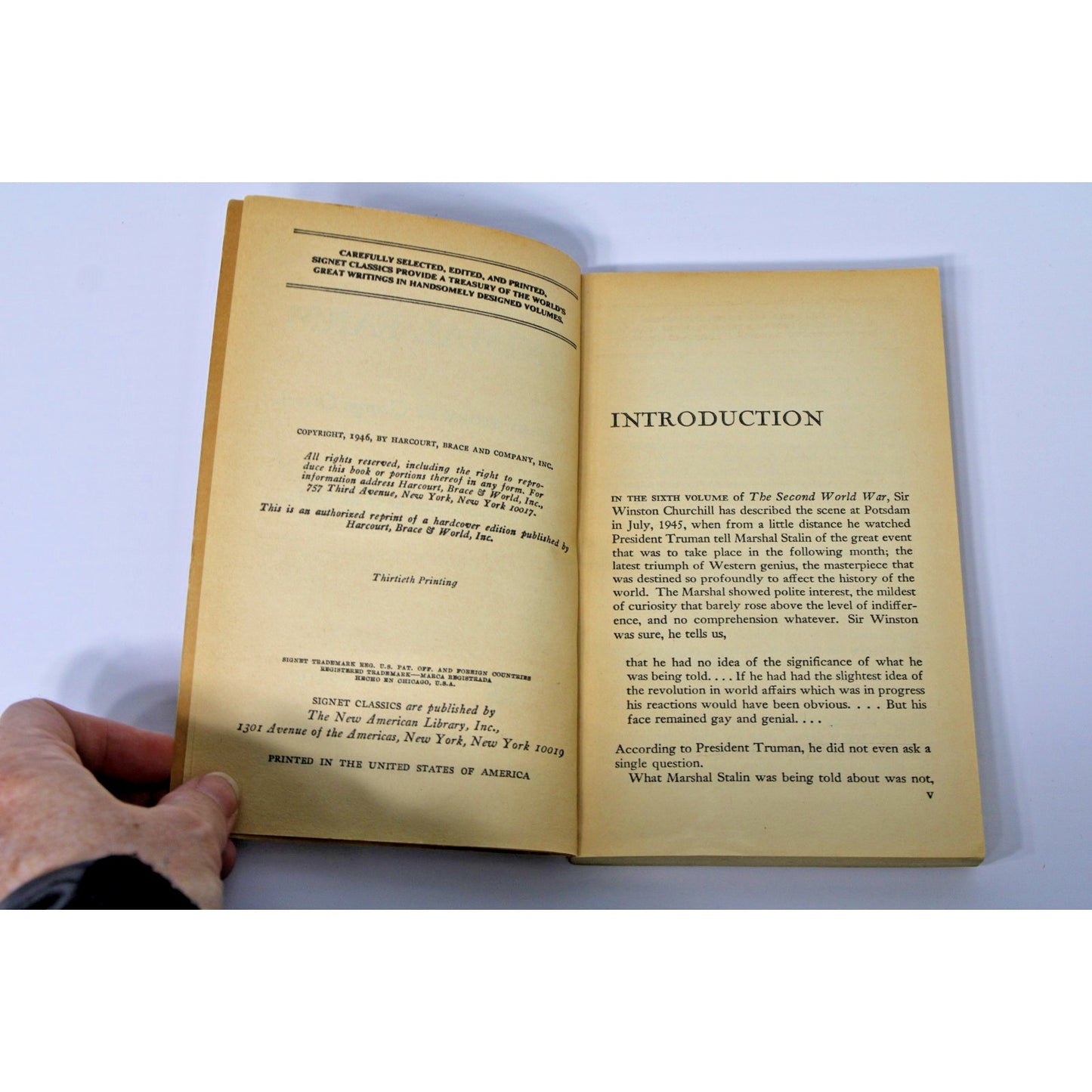 "Animal Farm" by George Orwell, 30th Printing from 1964, Signet Classics