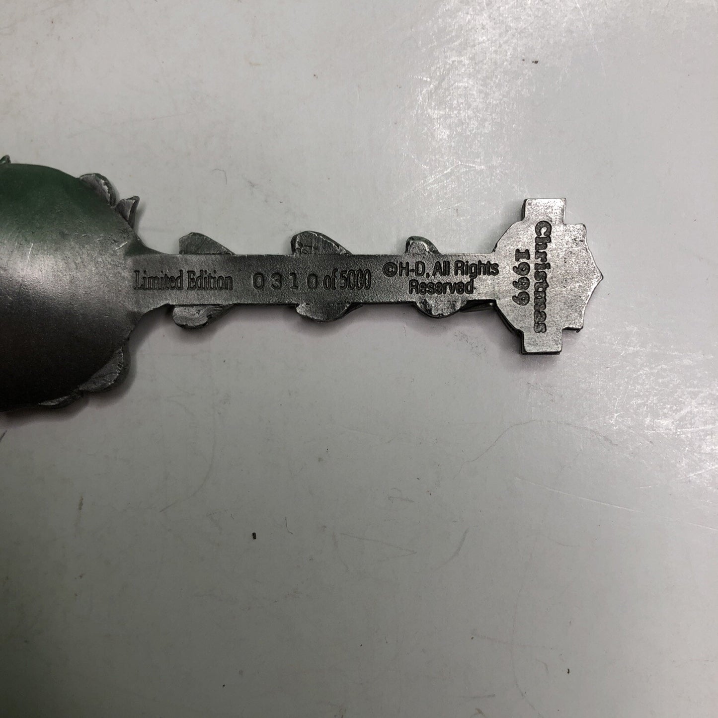 1999 HARLEY DAVIDSON Limited Edition PEWTER SPOON #0310 of 5000