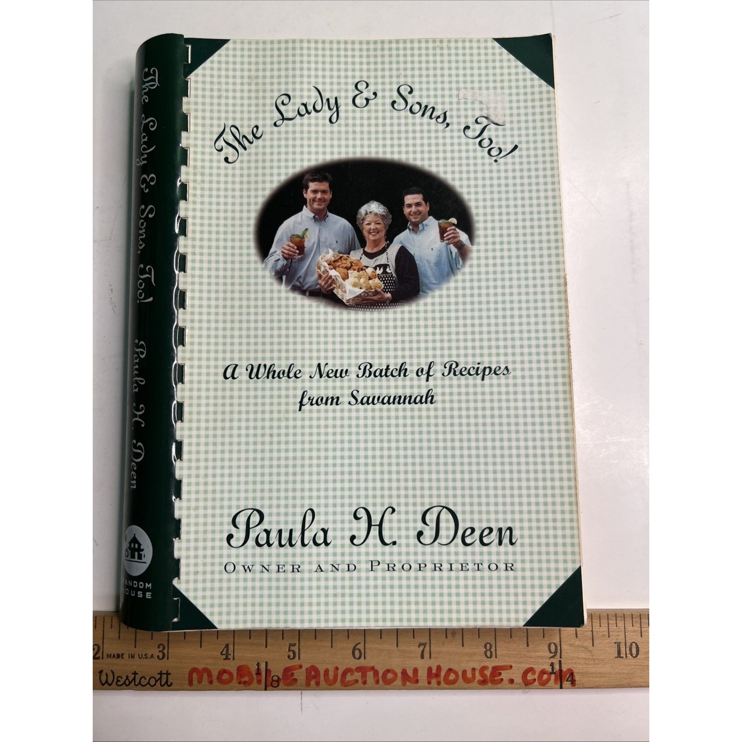 The Lady & Sons, Too! Paula Deen Cookbook Savannah Recipes Comb Bound 2000