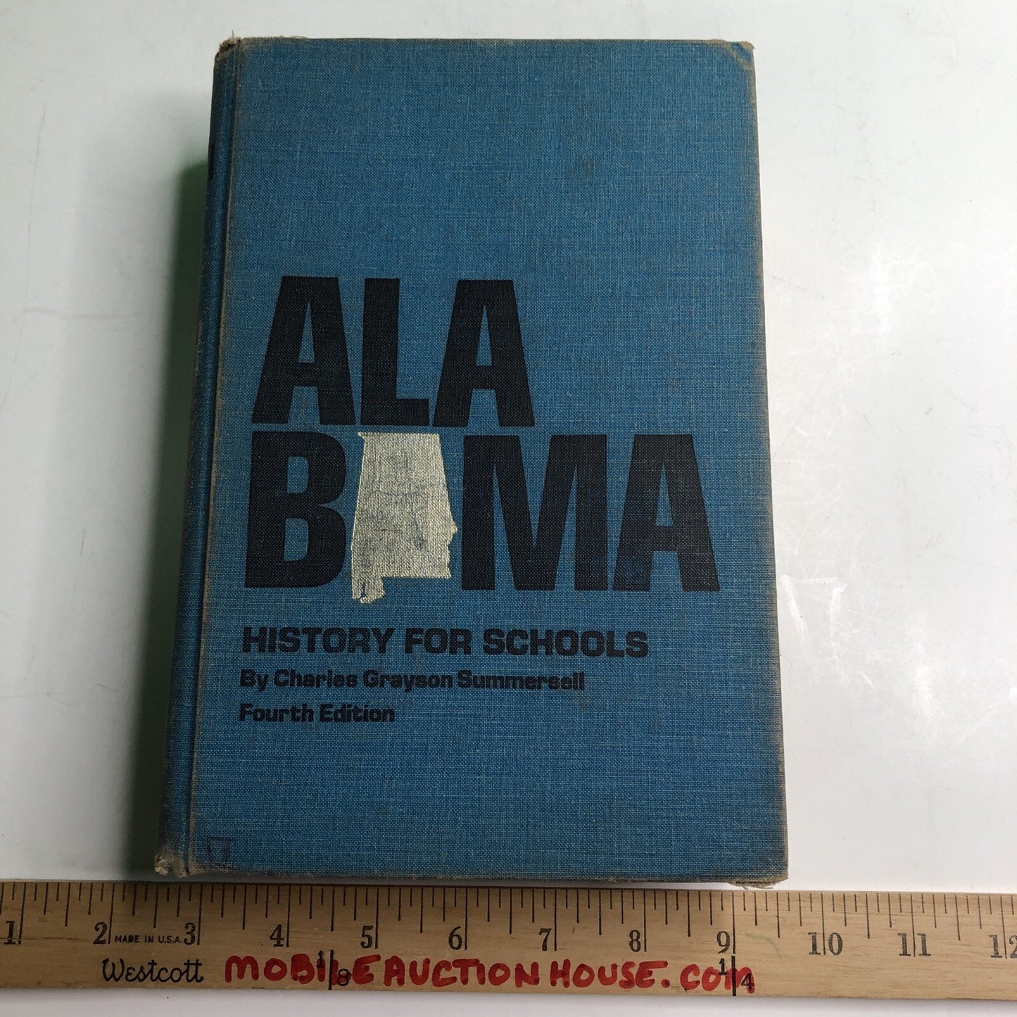 1970 Alabama History For Schools Charles Grayson Summersell History Textbook