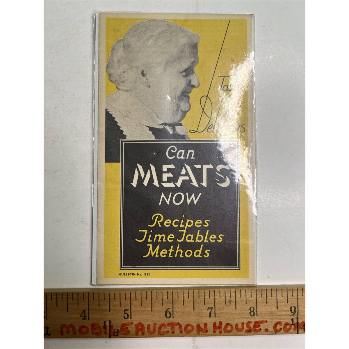 Vintage Kerr Glass Mfg CAN MEATS NOW Bulletin Recipes Time Tables Methods 1937