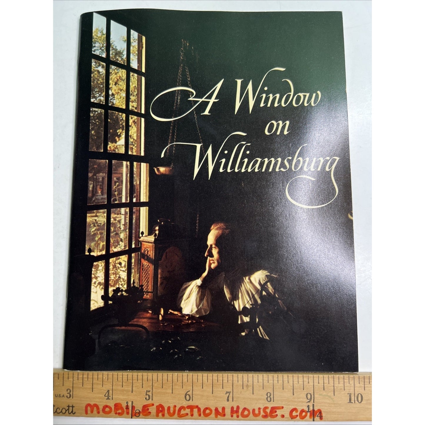 A Window on Williamsburg 1966 Soft Cover Booklet Colonial Williamsburg Virginia