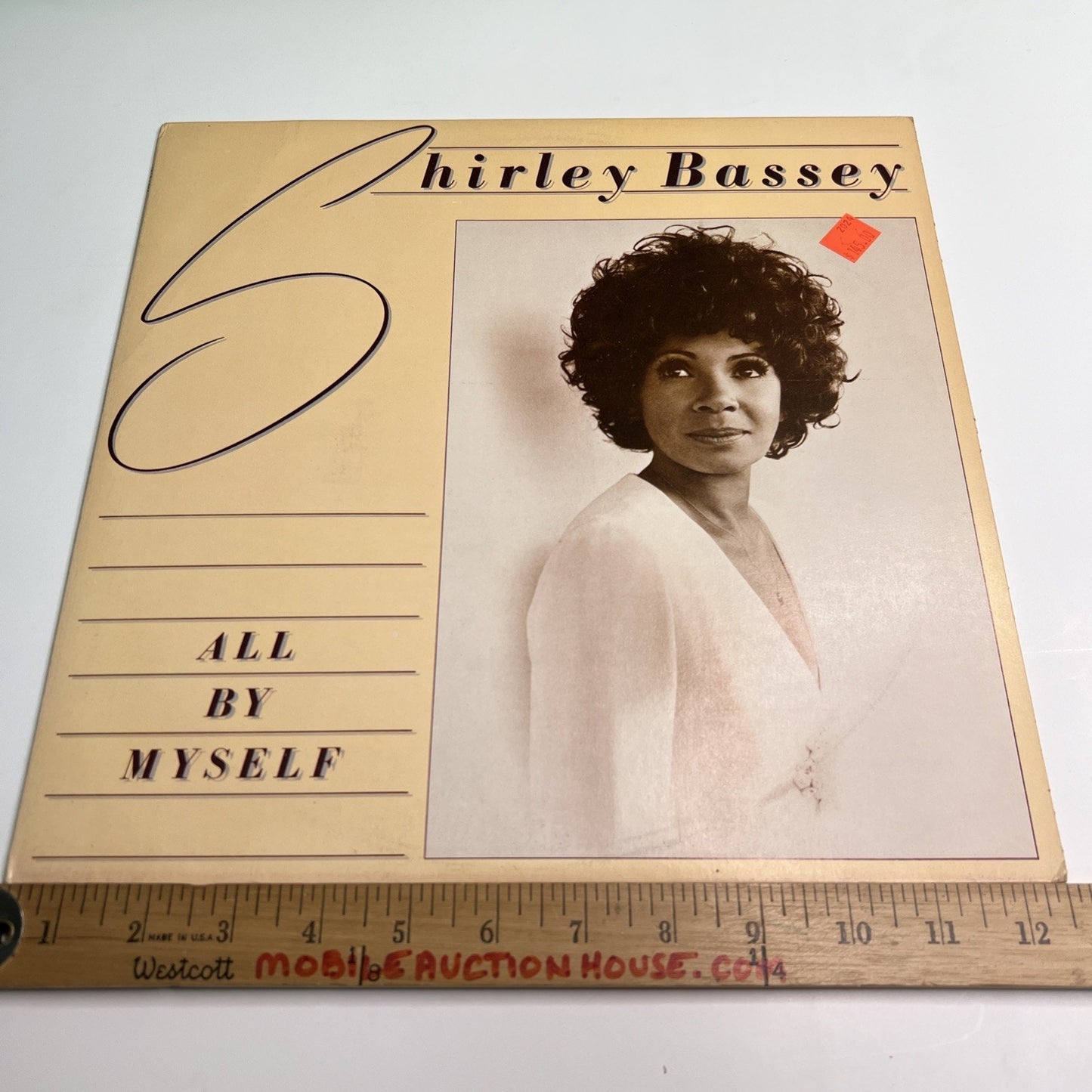 SHIRLEY BASSEY "All By Myself" 1982 Vinyl LP Applause Records Album Soul Funk