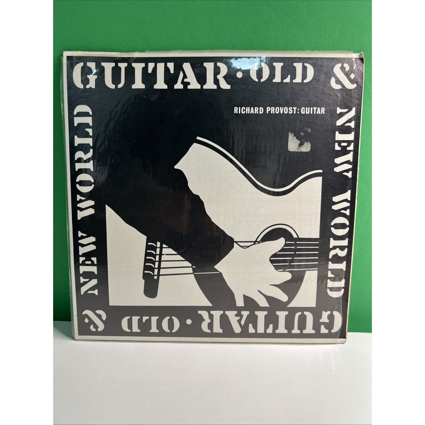 RICHARD PROVOST : GUITAR : OLD & NEW WORLD, 1968, Vinyl Record LP
