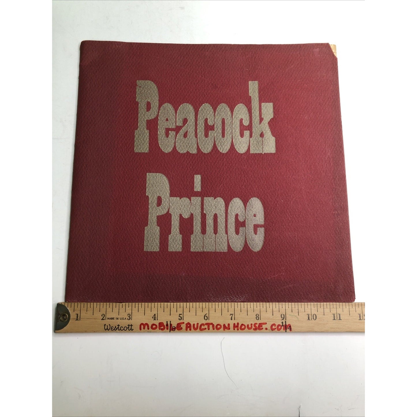 Peacock Prince by Iovanna Cheng Illustrator Susan Kuehnl Limited Edition Of 70