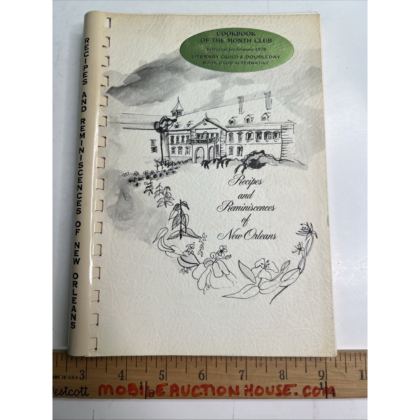 Recipes and Reminiscences of New Orleans Cookbook 1971 Creole 6th Printing 1978