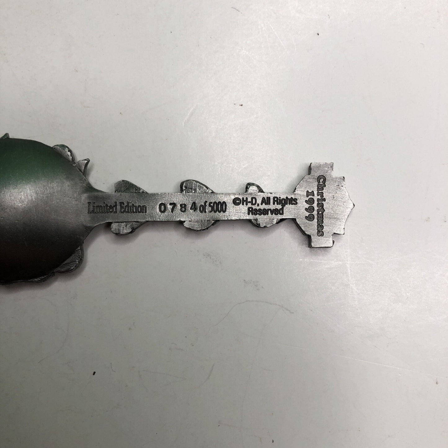 1999 HARLEY DAVIDSON Limited Edition PEWTER SPOON #0784 of 5000