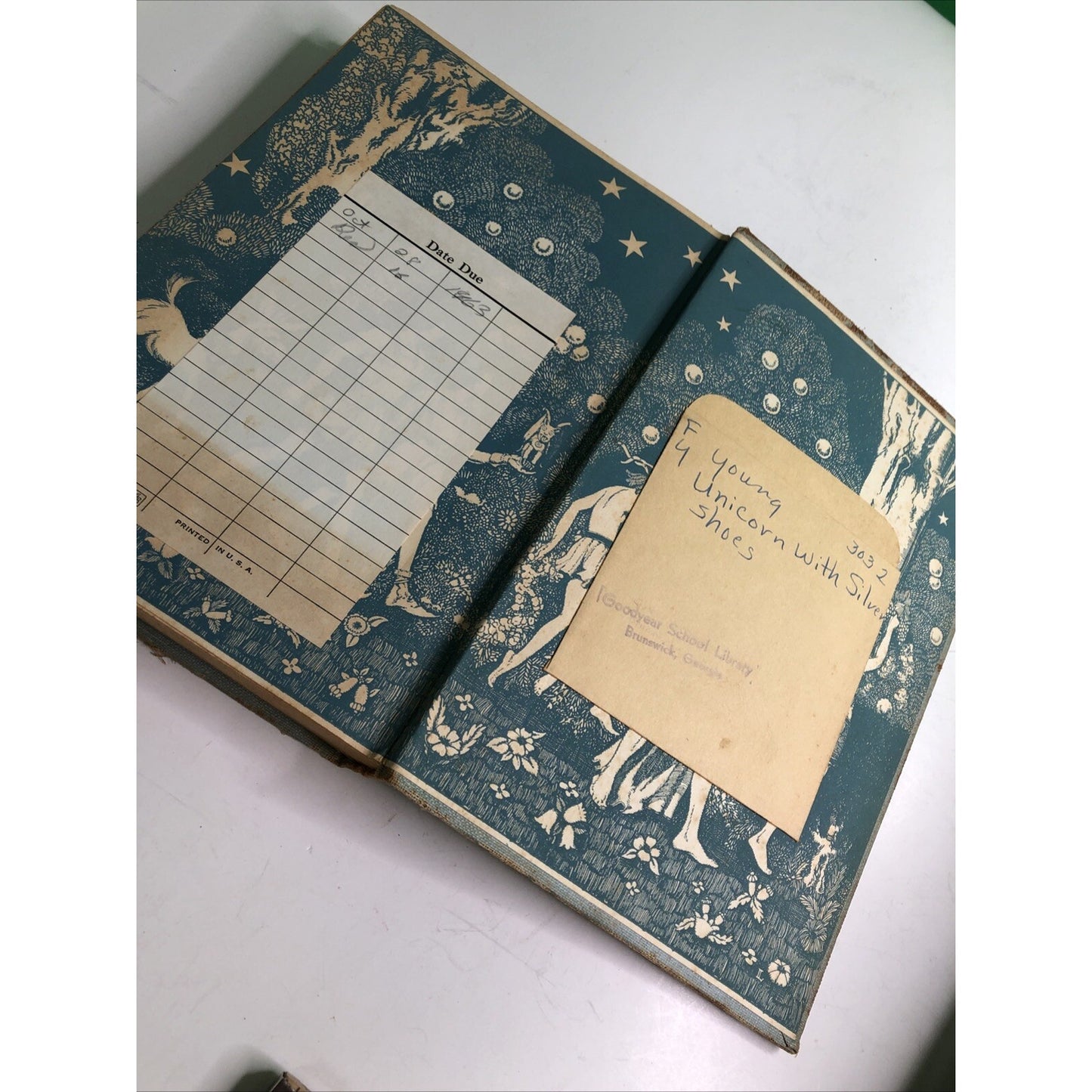 The Unicorn with the Silver Shoes by Ella Young (Hardcover, 1957, Reprint) Rare