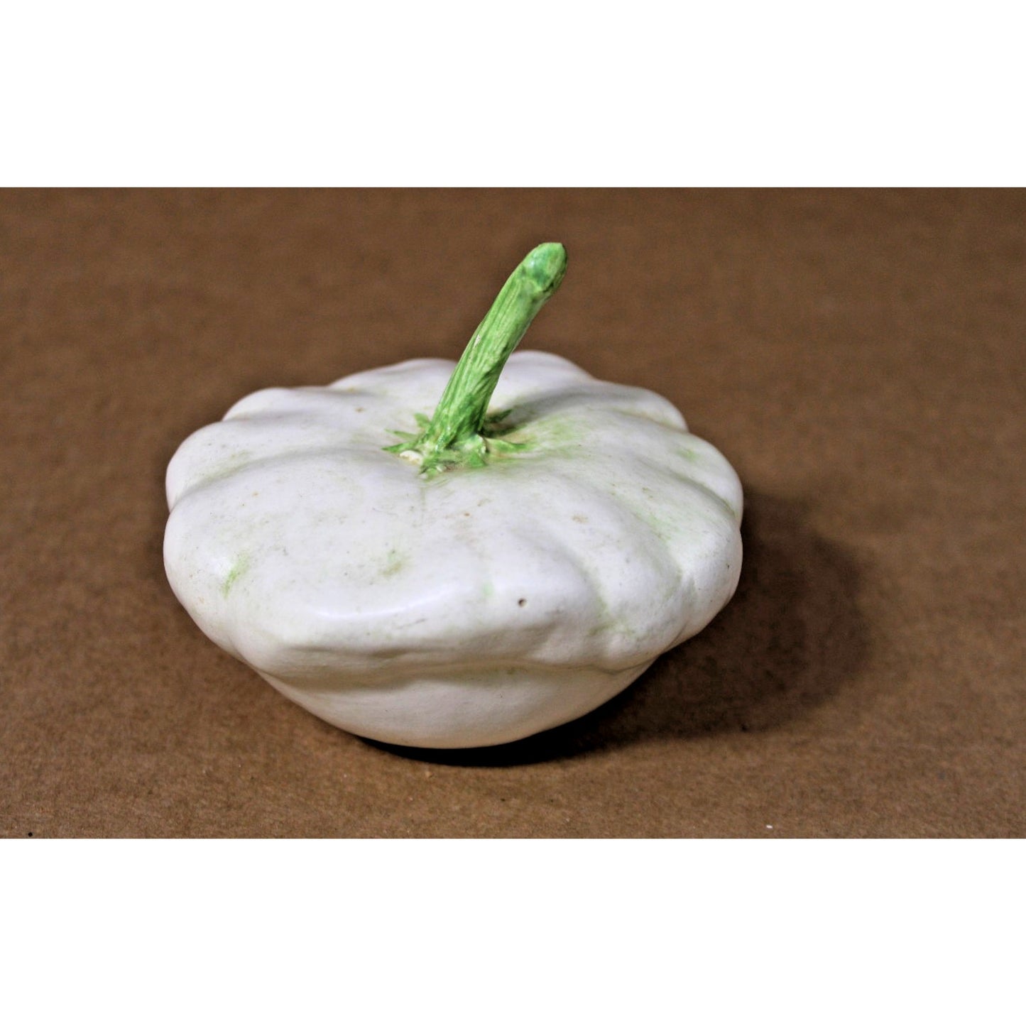 Mary Kirk Kelly, Rare Pattypan Squash Scultpure, Alabama Ceramic Artist, Signed