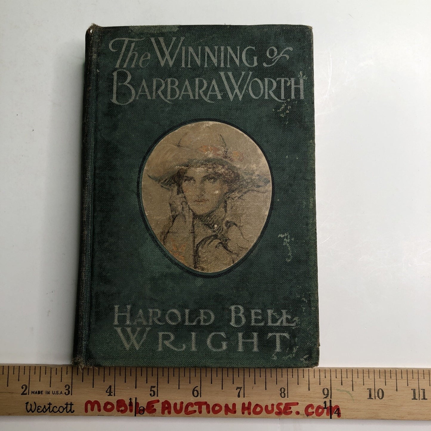 1911 The Winning of Barbara Worth Harold Bell Wright HC Illustrated 1st Edition