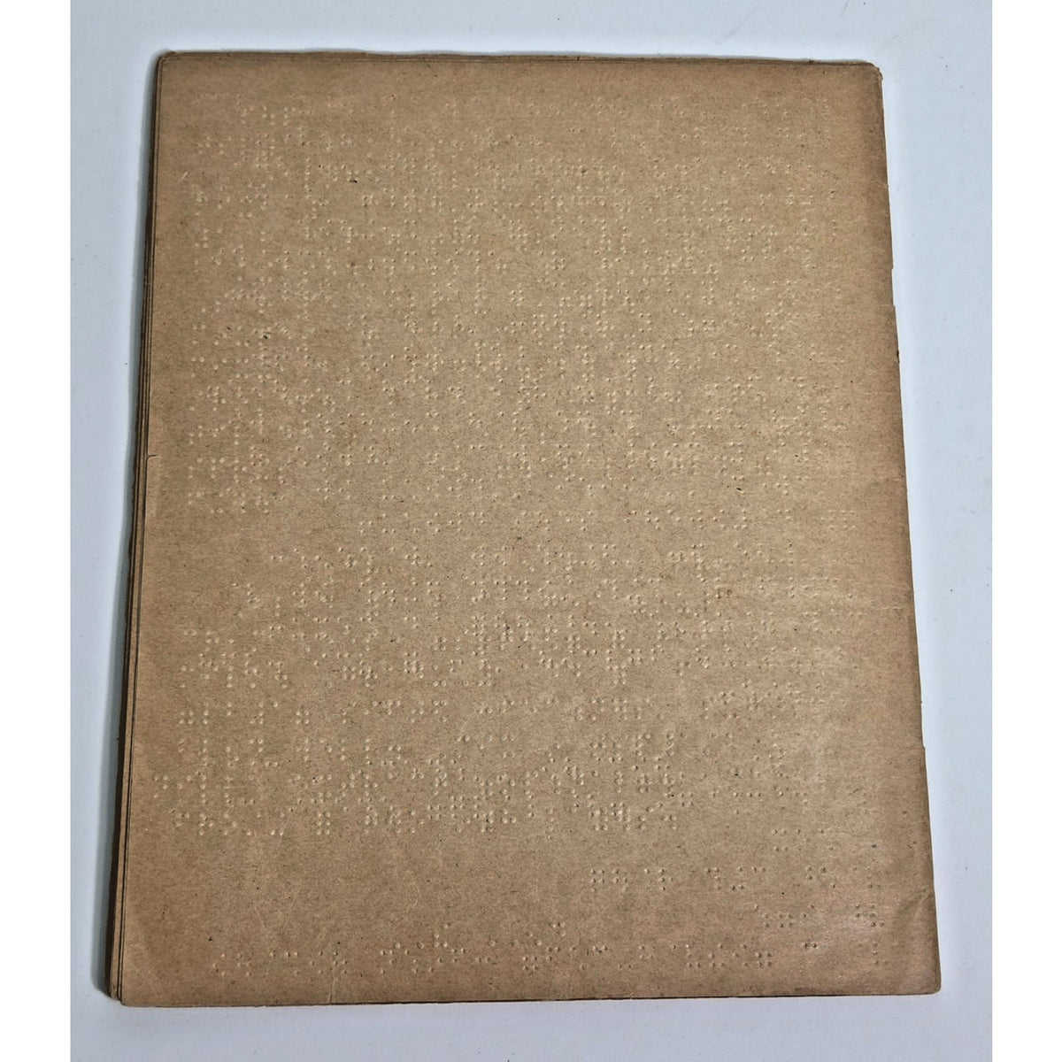 Rare 1968 Campbell Soup Braille Cookbook Vintage Accessibility History ADA