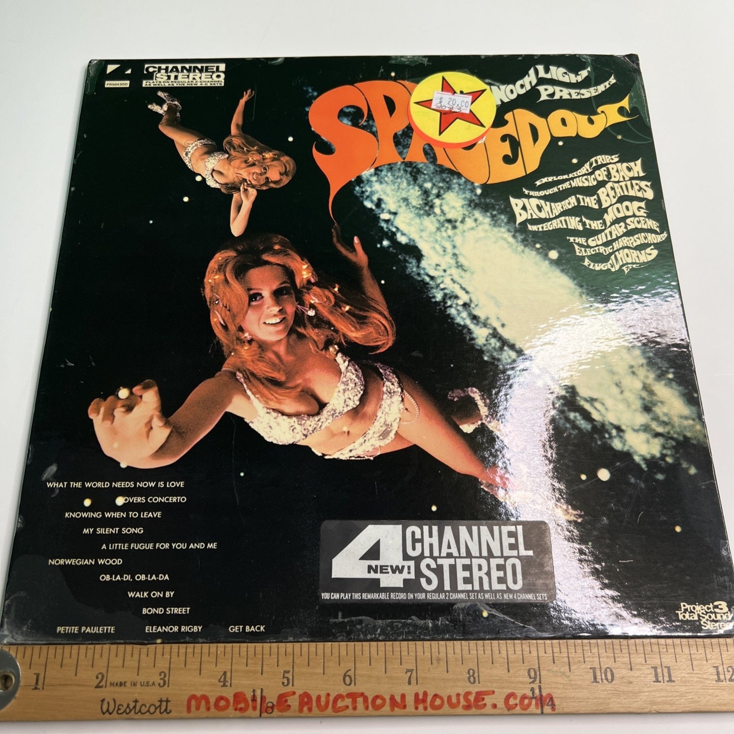 Enoch Light Presents Spaced Out LP Vinyl Record Album Gatefold 1969